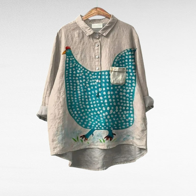 Céline™ - Elegant sommerbluse