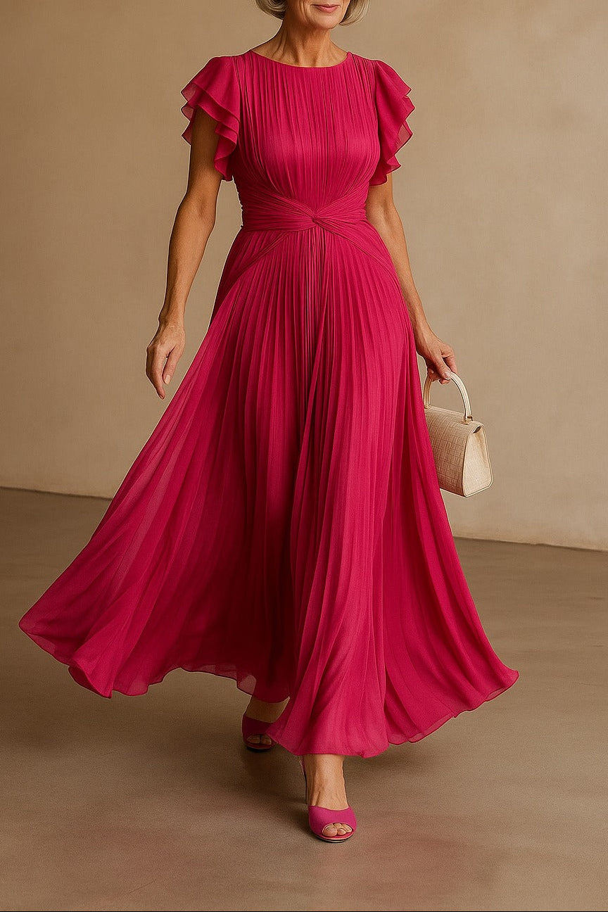 Mud™ - Elegant plisseret aftenkjole