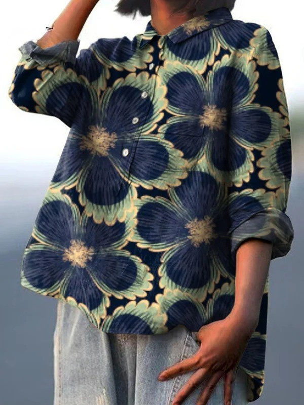 Jessica | Moderne linnedskjorte