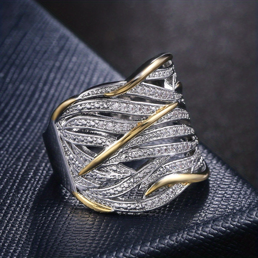 Elegant snoet flerlagsring