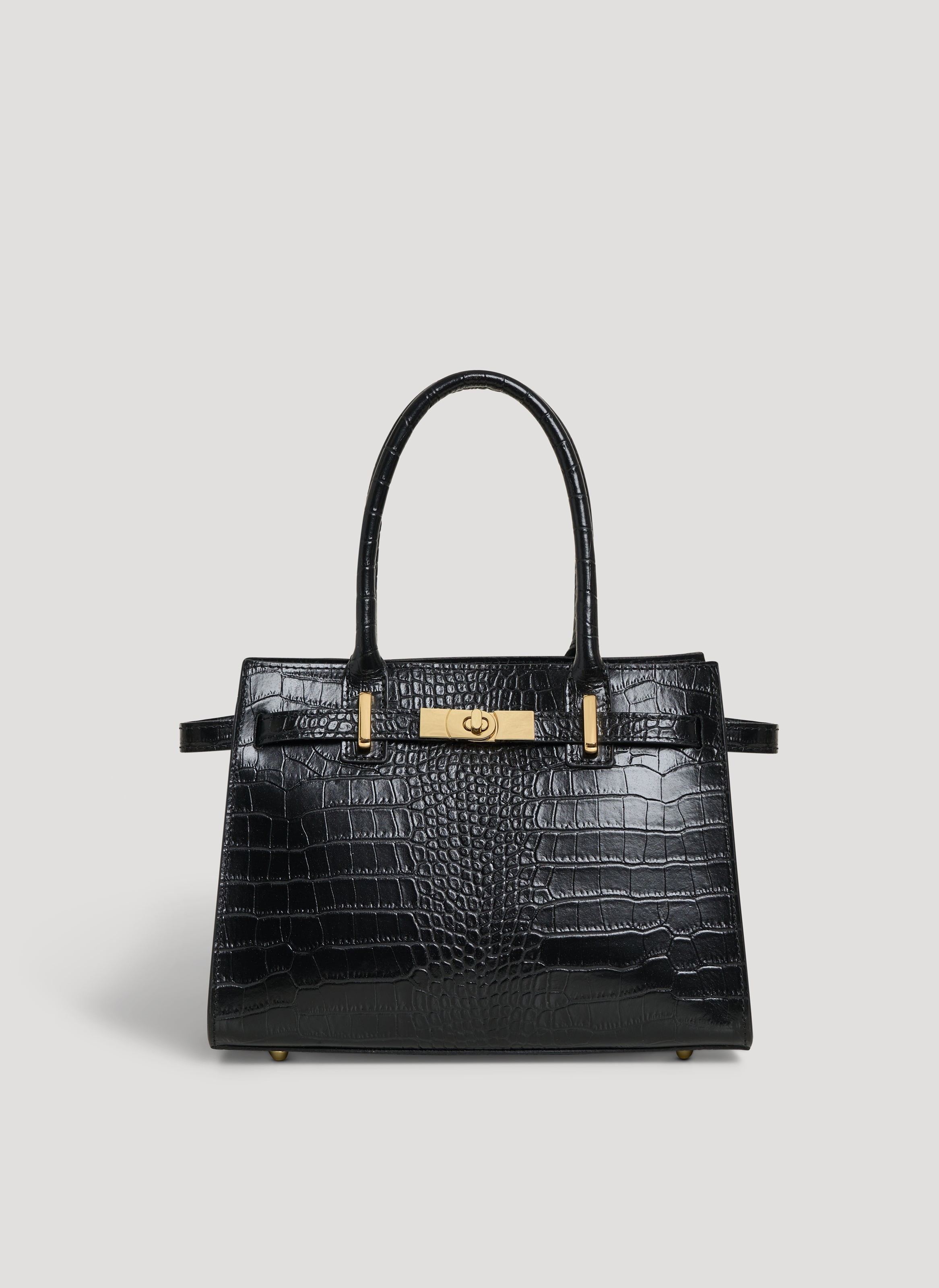 Grace Limited Edition-taske i Coco-præget kalveskind – sort