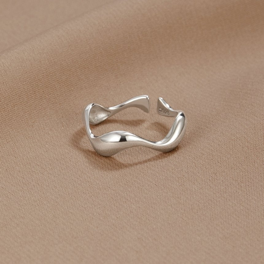 Waves - Minimalistisk ring