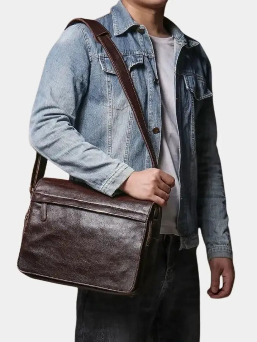 Lasse™ | Klassisk Messenger Taske