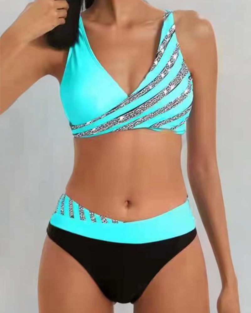 Mona – Bikini i varme farvetoner