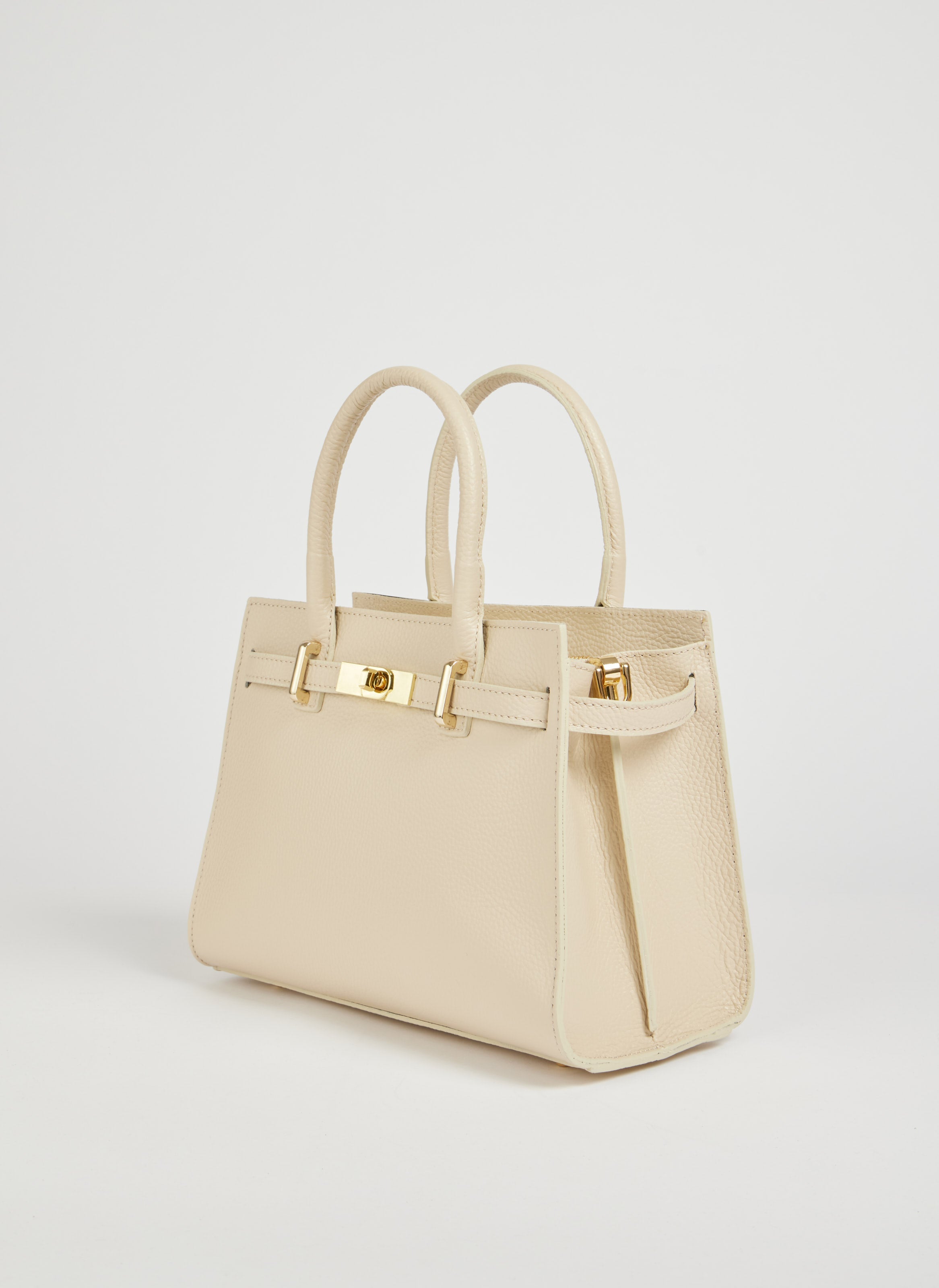 Grace-taske i Togo-kalveskind – beige