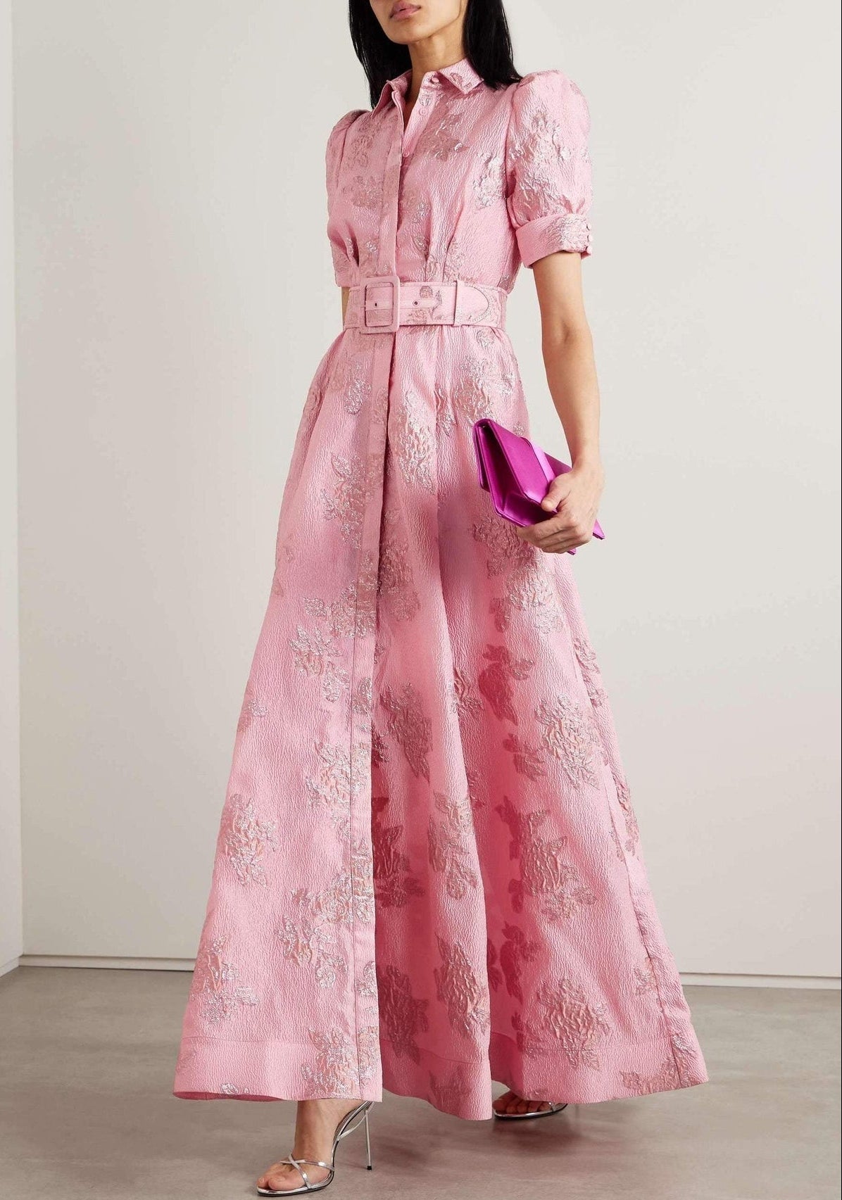 Lotte™ - Taljeret elegant blomsterkjole