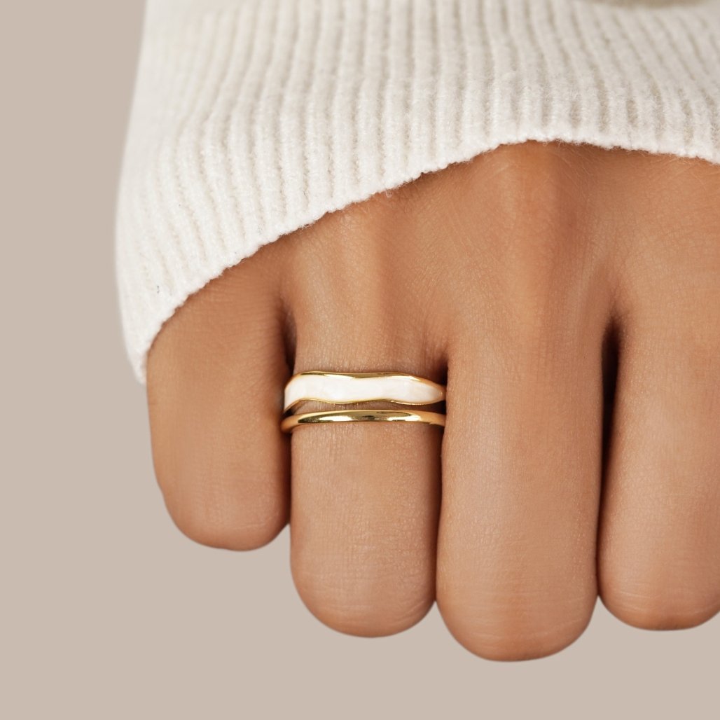 Hope - Lagdelt ring