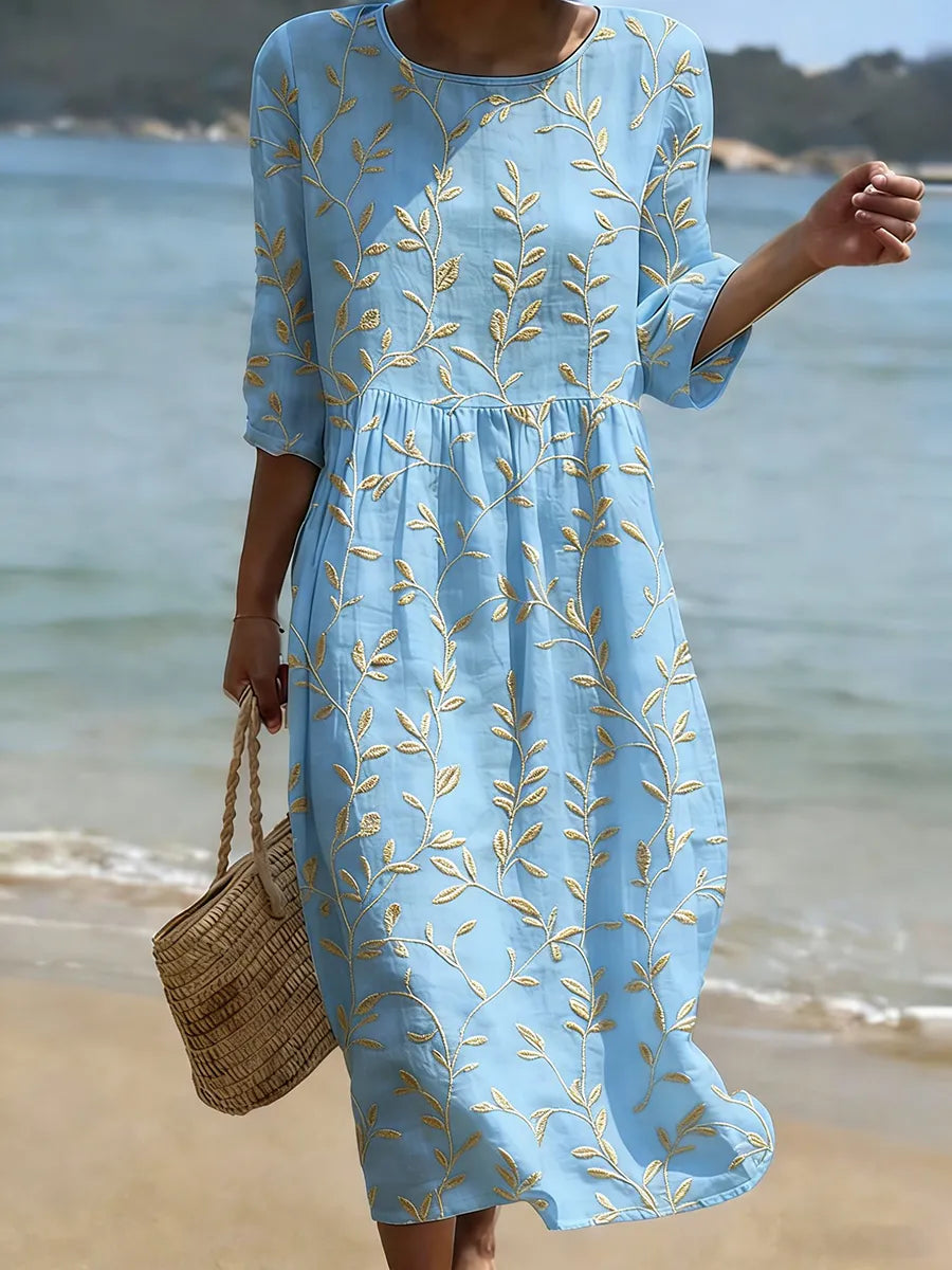Jade - Elegant blomsterkimono