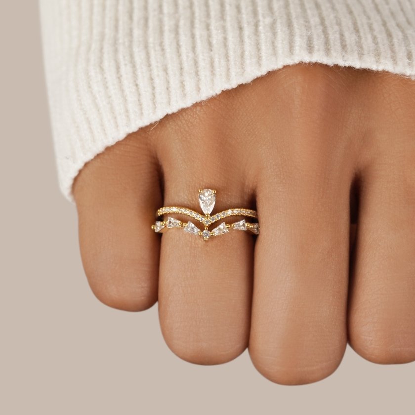 Aura - Chic krystalring