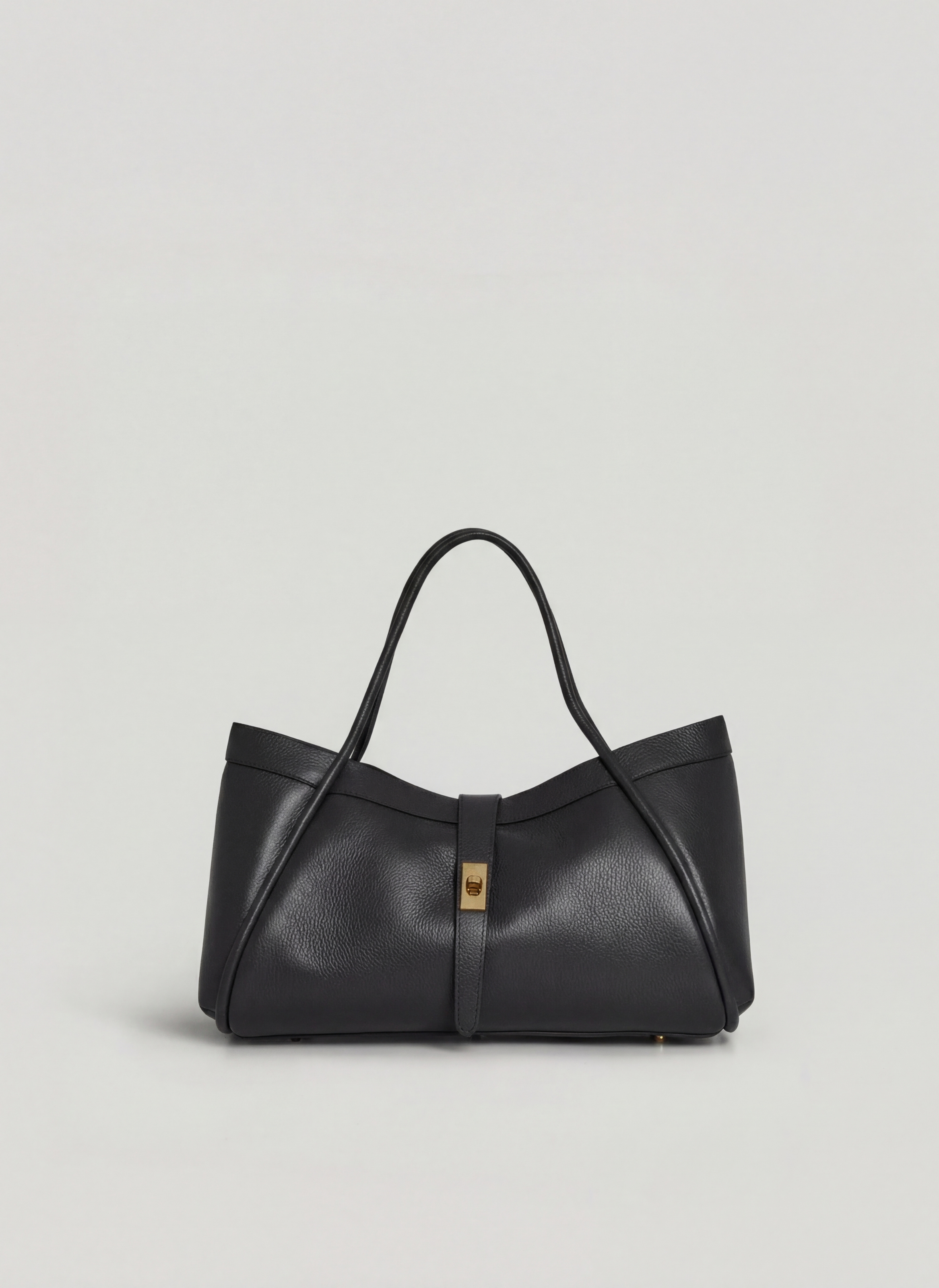 Mayfair Media-taske i Togo-kalveskind – sort