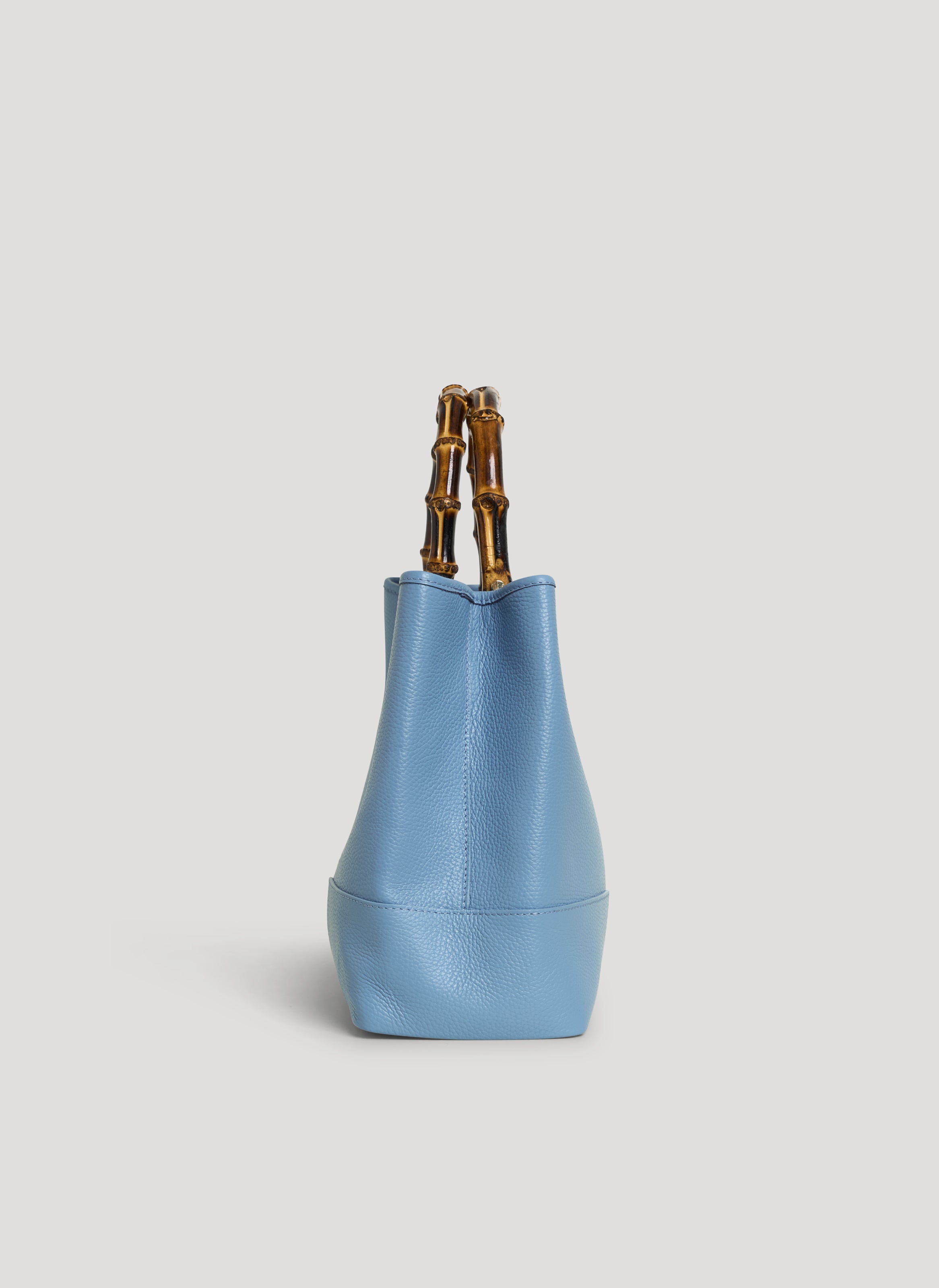 Bamboo Babe-taske i Dollaro-kalveskind – denim