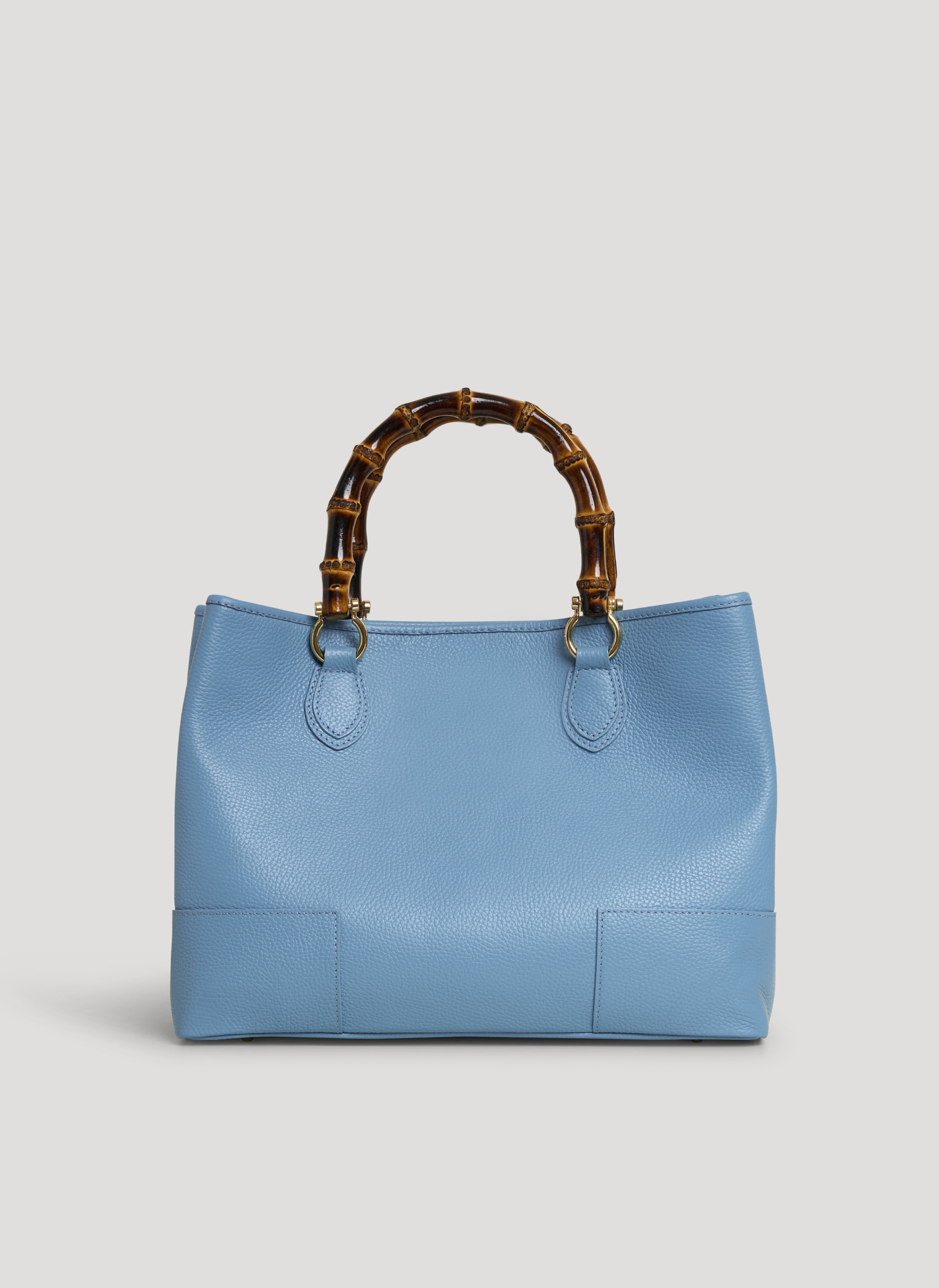 Bamboo Babe-taske i Dollaro-kalveskind – denim