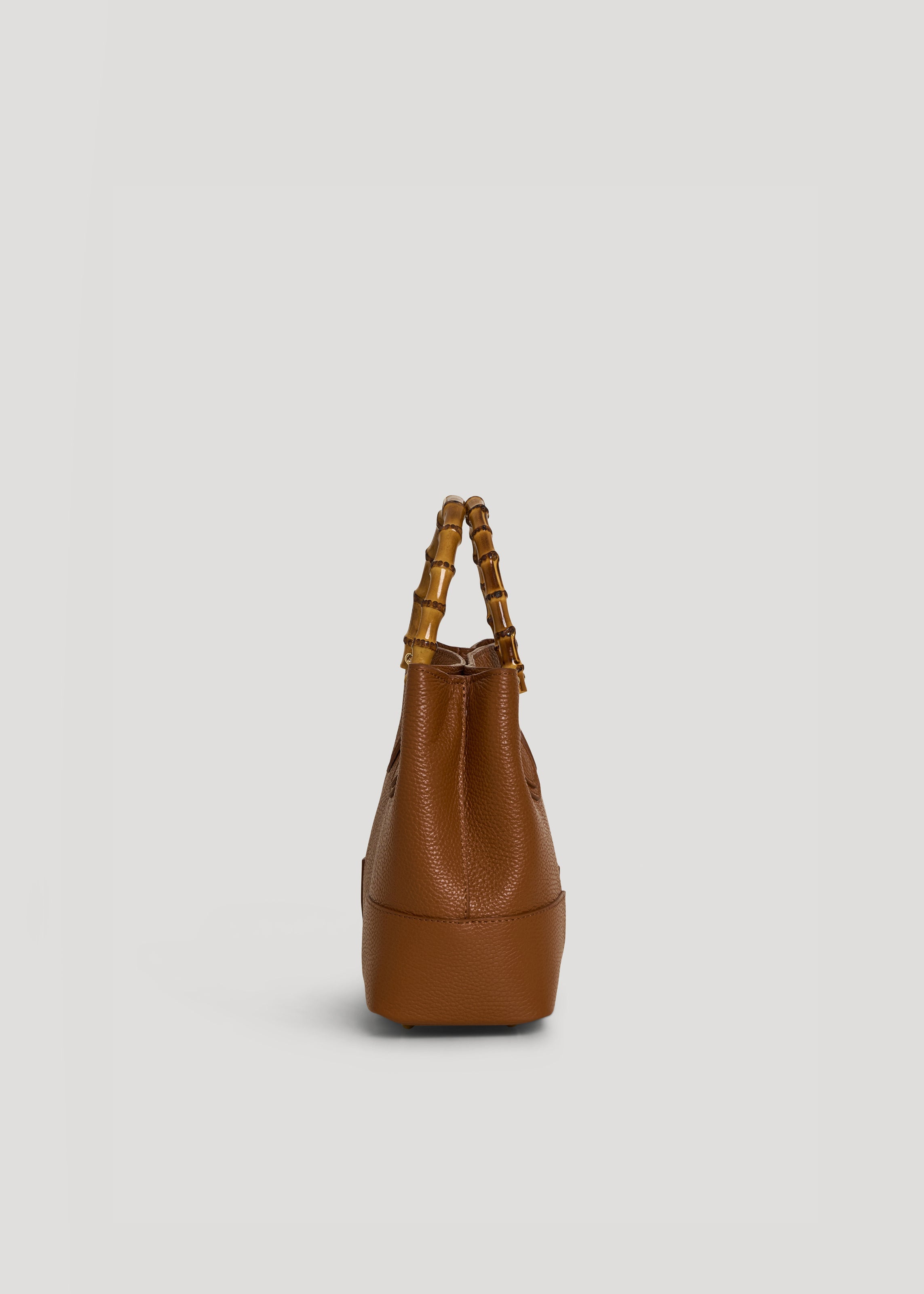 Bamboo Babe Media-taske i Dollaro-kalveskind – cognac