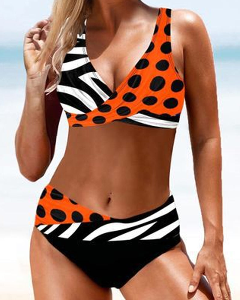 Eva – Farverig og glad bikini