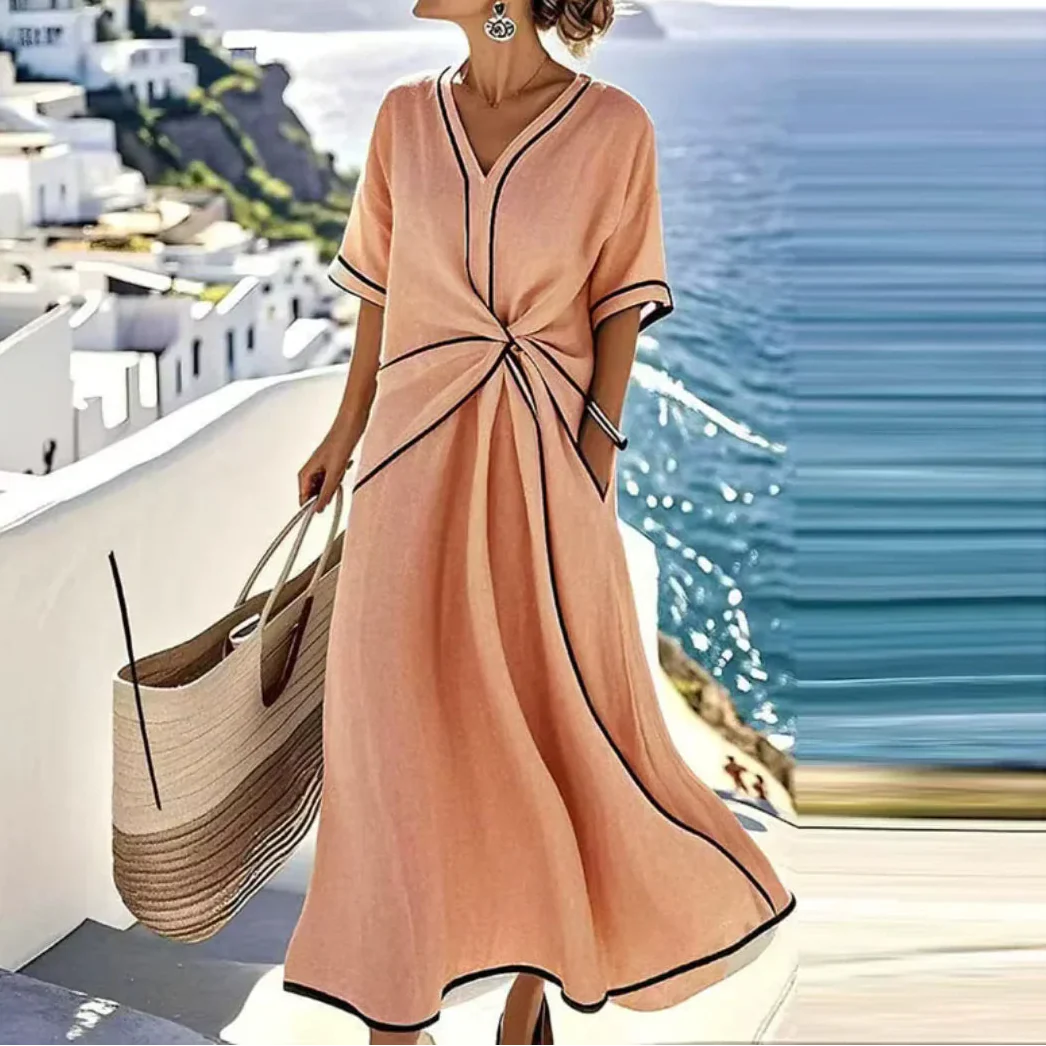 Moria™ - Elegant kjole med flatterende talje og festlig elegance