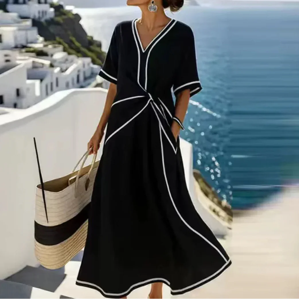 Moria™ - Elegant kjole med flatterende talje og festlig elegance