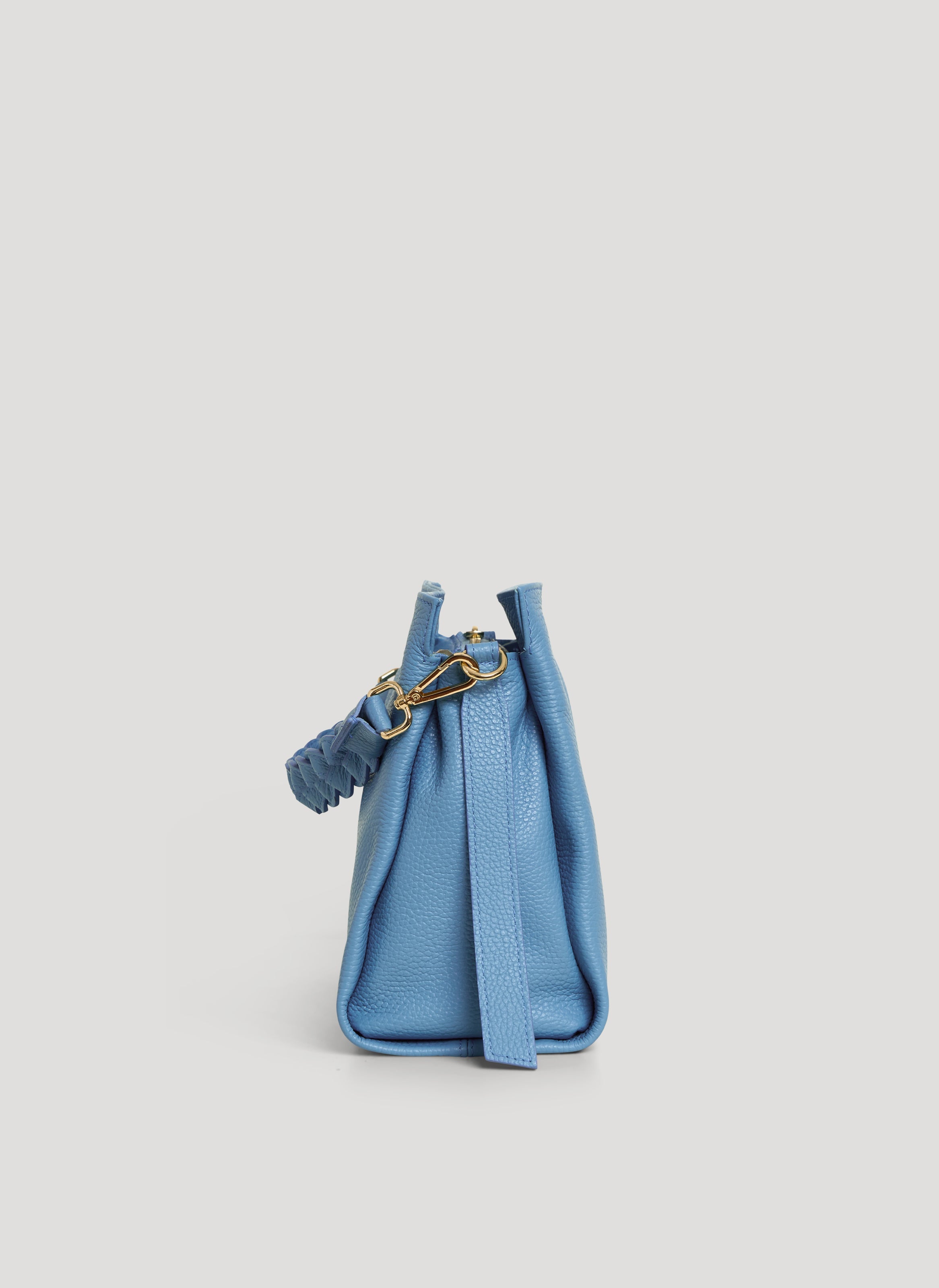 Braid-taske i Dollaro-kalveskind – denim