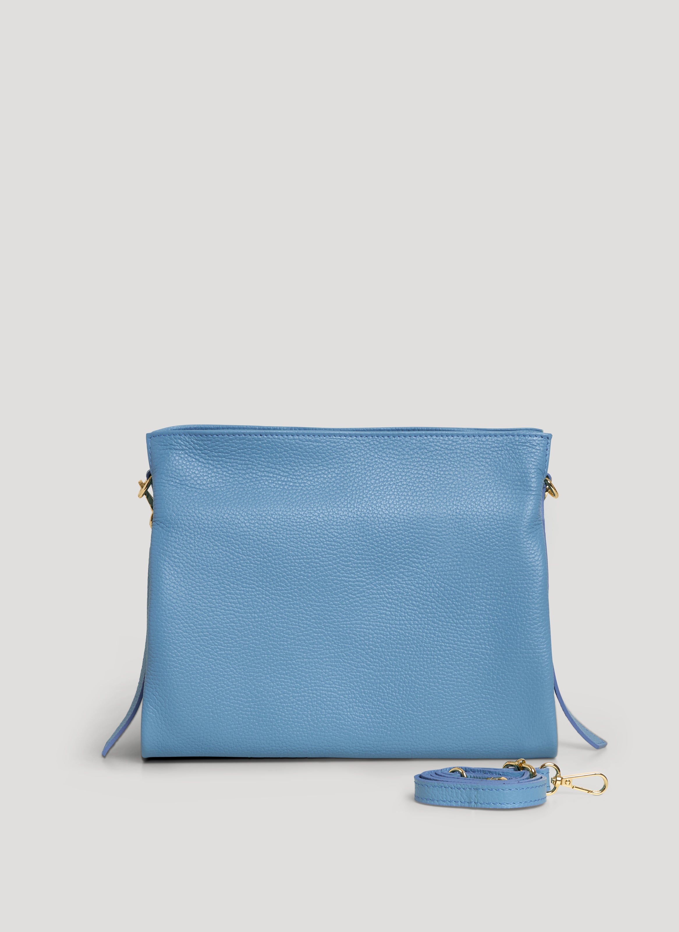 Braid-taske i Dollaro-kalveskind – denim