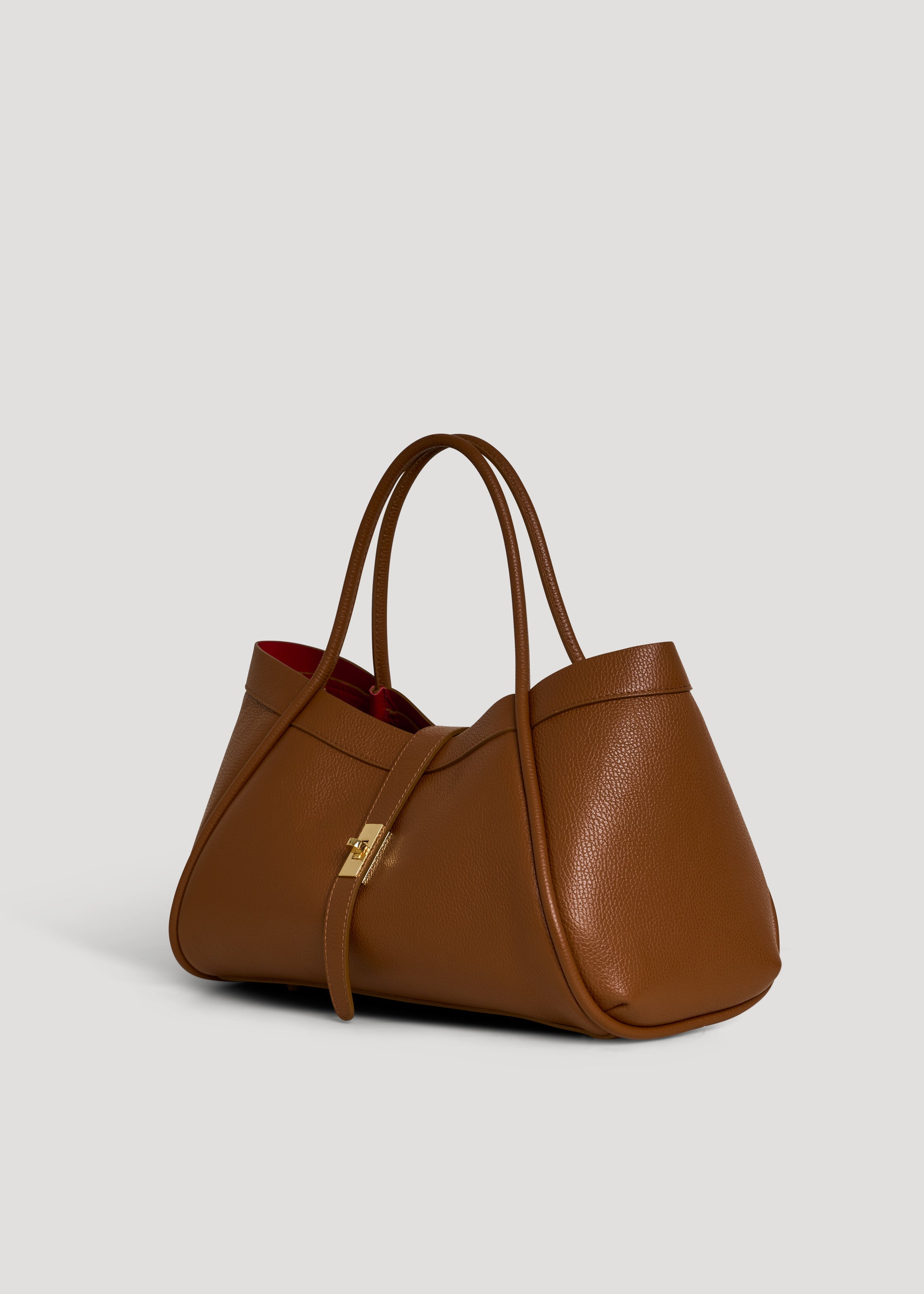 Mayfair-taske i Togo-kalveskind – cognac
