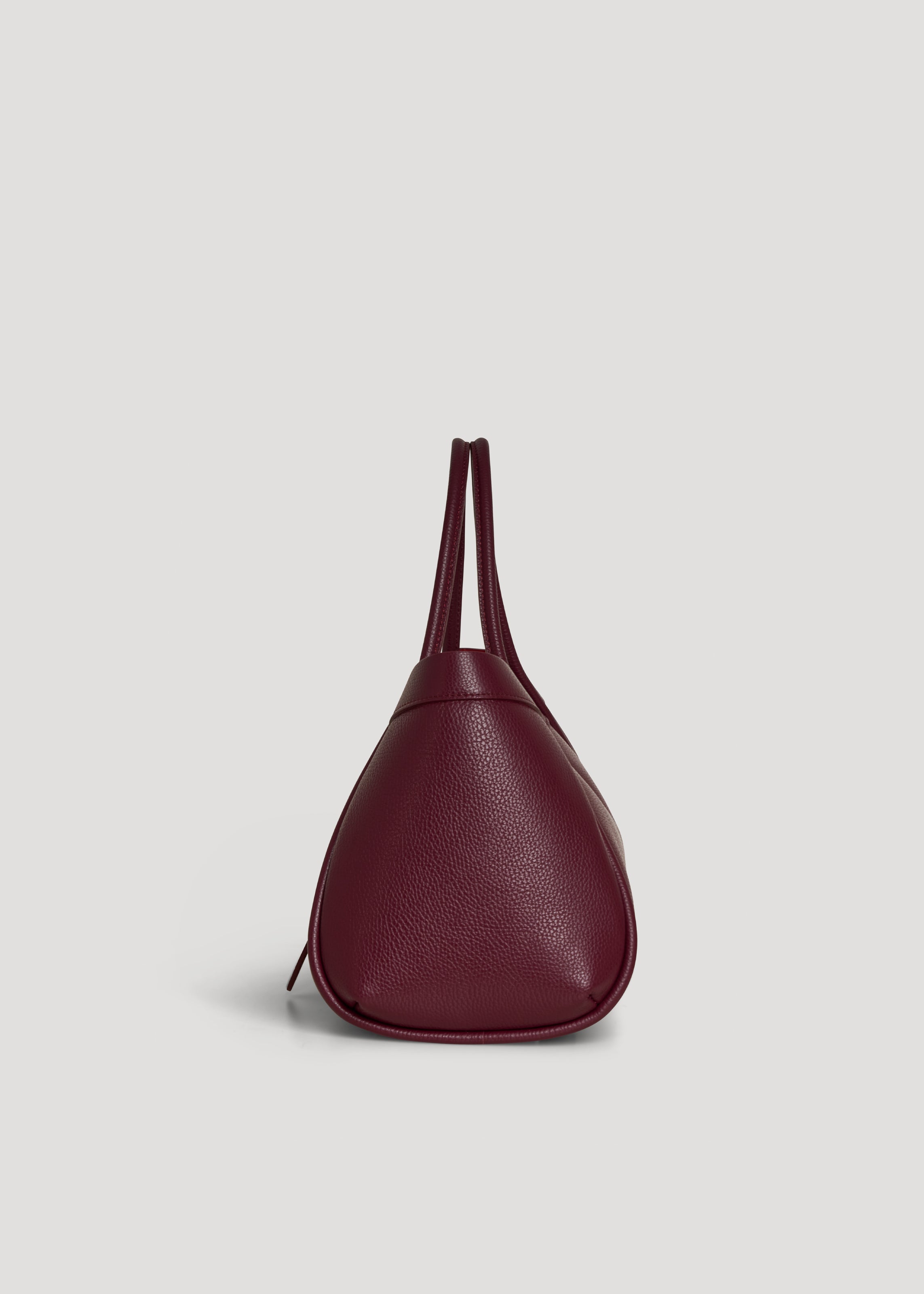 Mayfair-taske i Togo-kalveskind – bordeaux