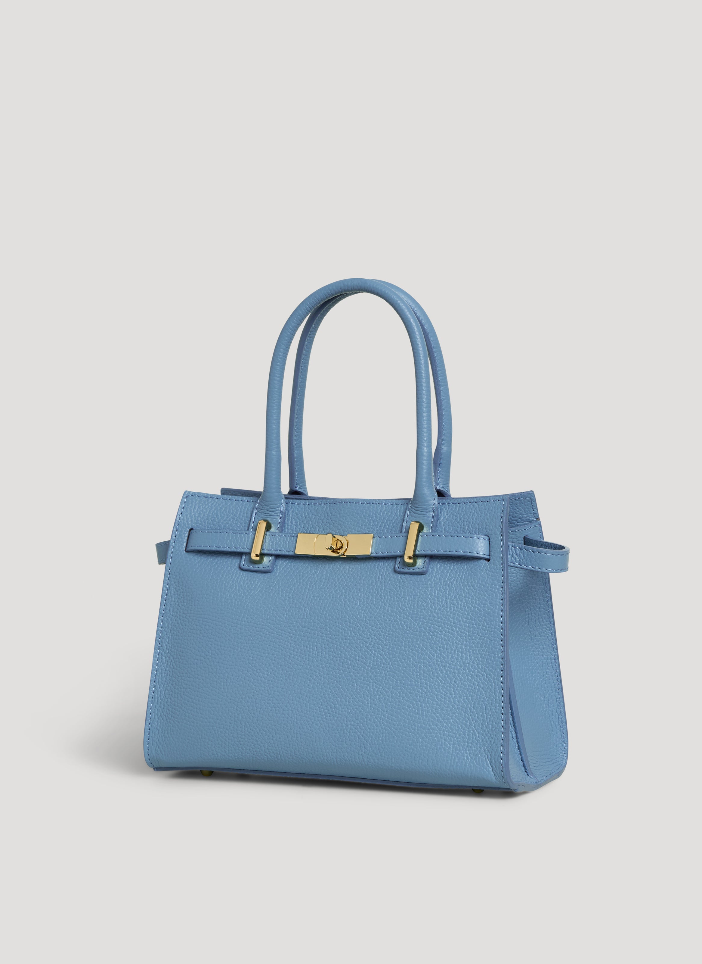Grace-taske i Togo-kalveskind – denim