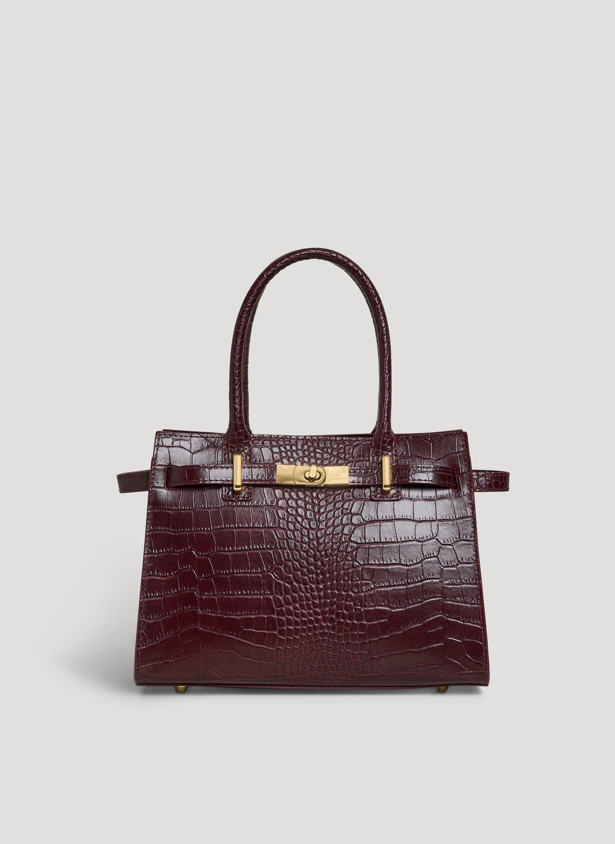 Grace Limited Edition-taske i Coco-præget kalveskind – bordeaux