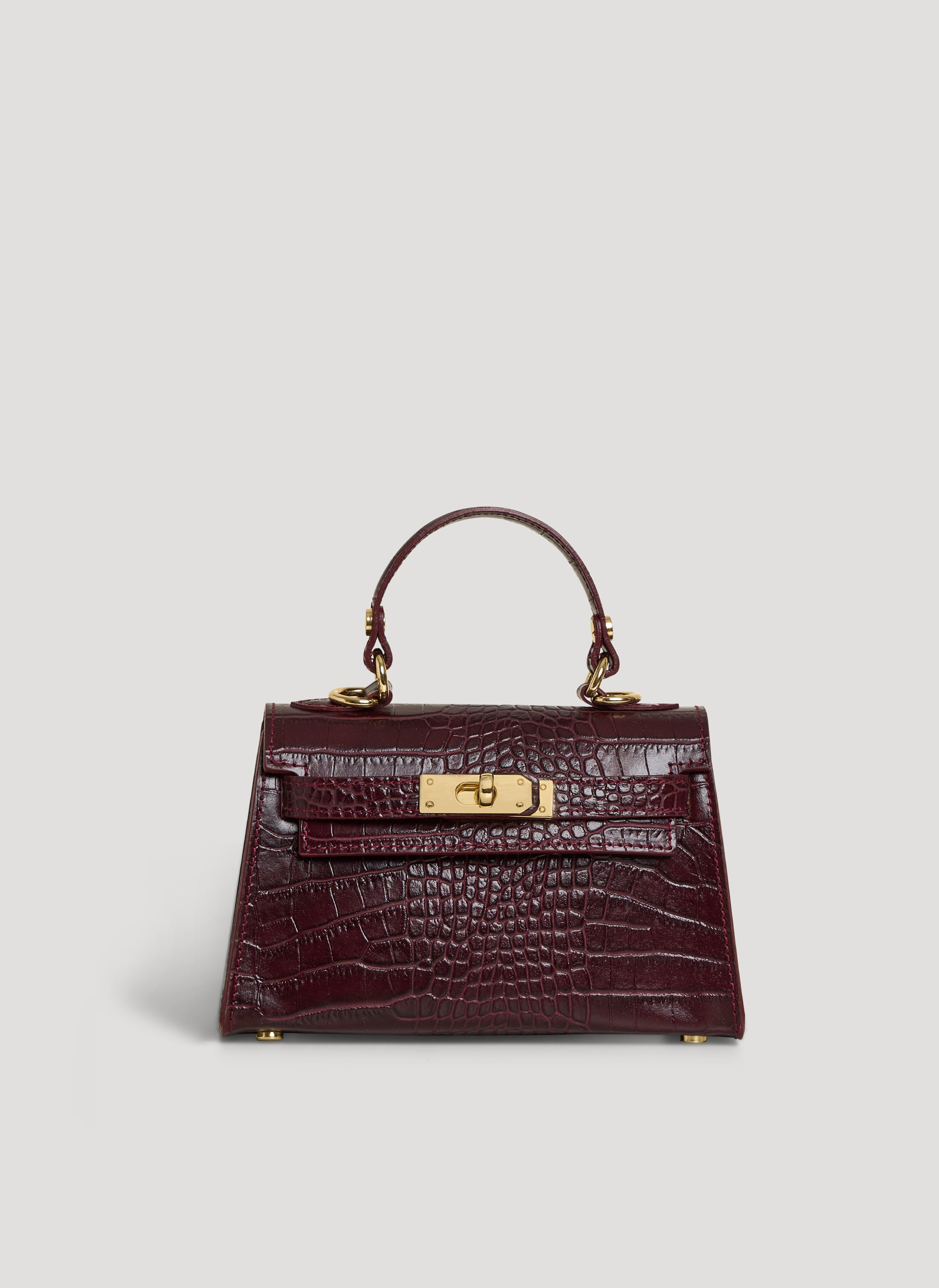 Victoria Limited Edition-taske i Coco-præget kalveskind – bordeaux
