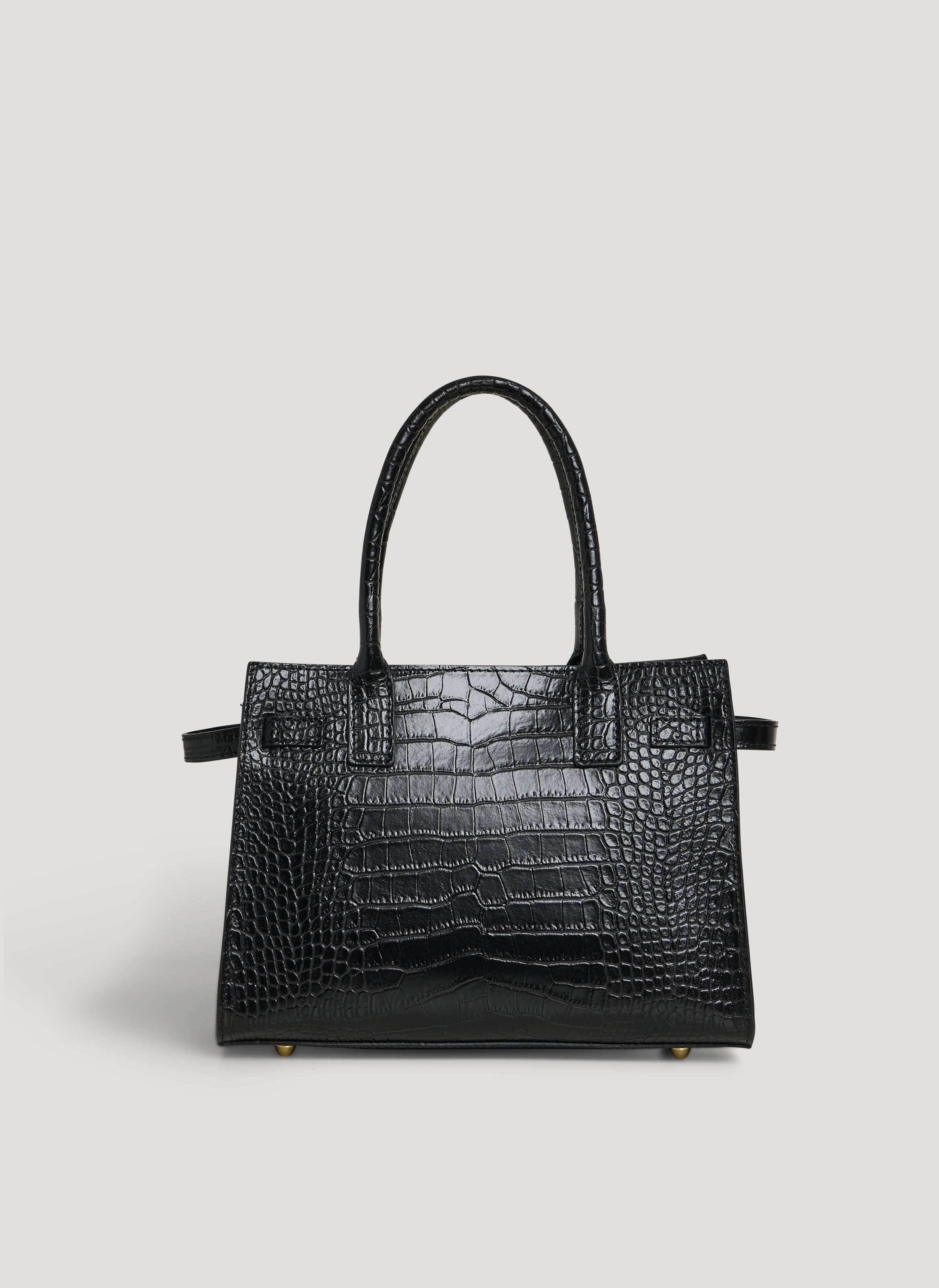 Grace Limited Edition-taske i Coco-præget kalveskind – sort