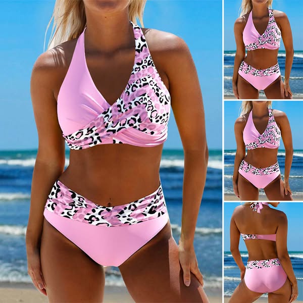 Elnora – Bikini med krydsede stropper