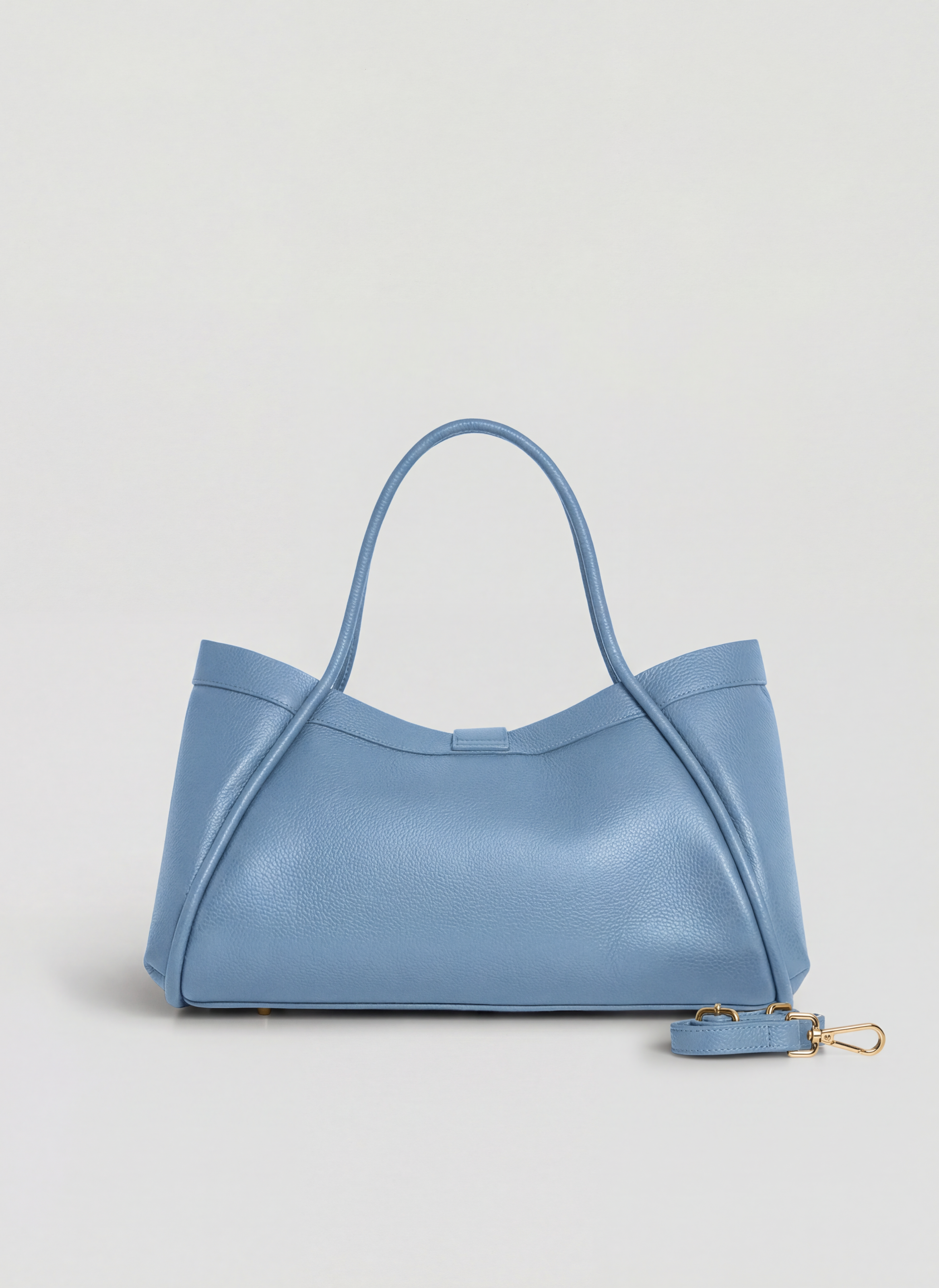 Mayfair-taske i Togo-kalveskind – denim