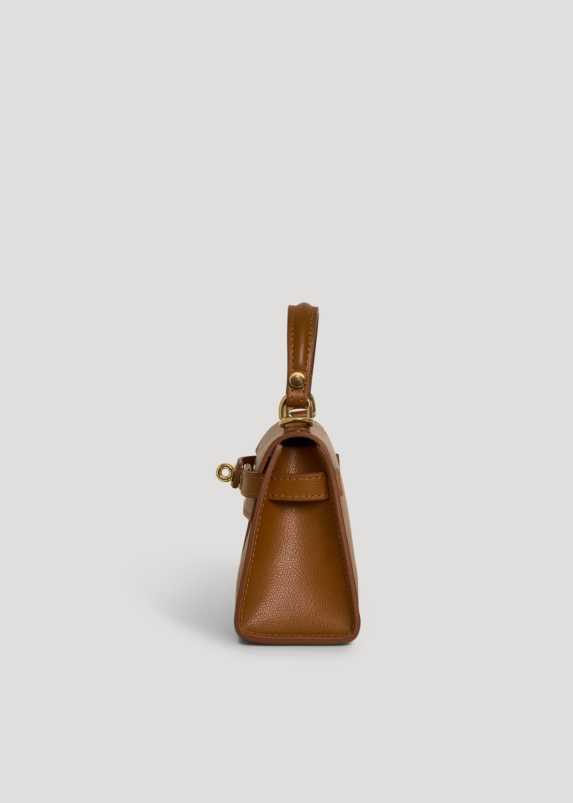 Victoria-taske i Epson-kalveskind – cognac
