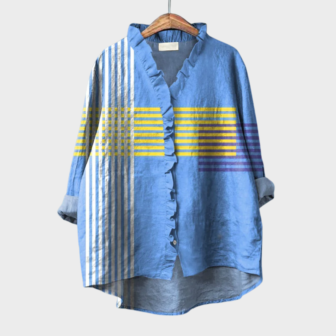Tina™ - Elegant sommerbluse
