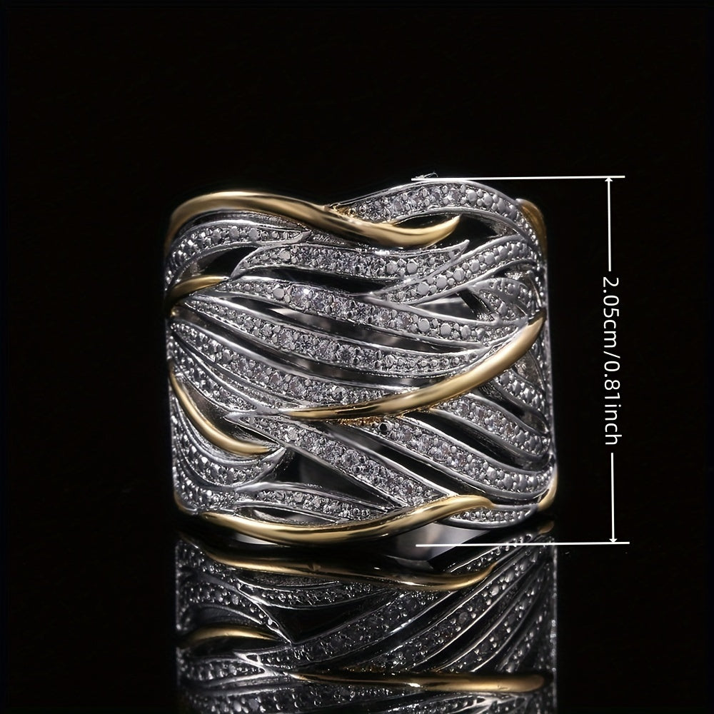Elegant snoet flerlagsring