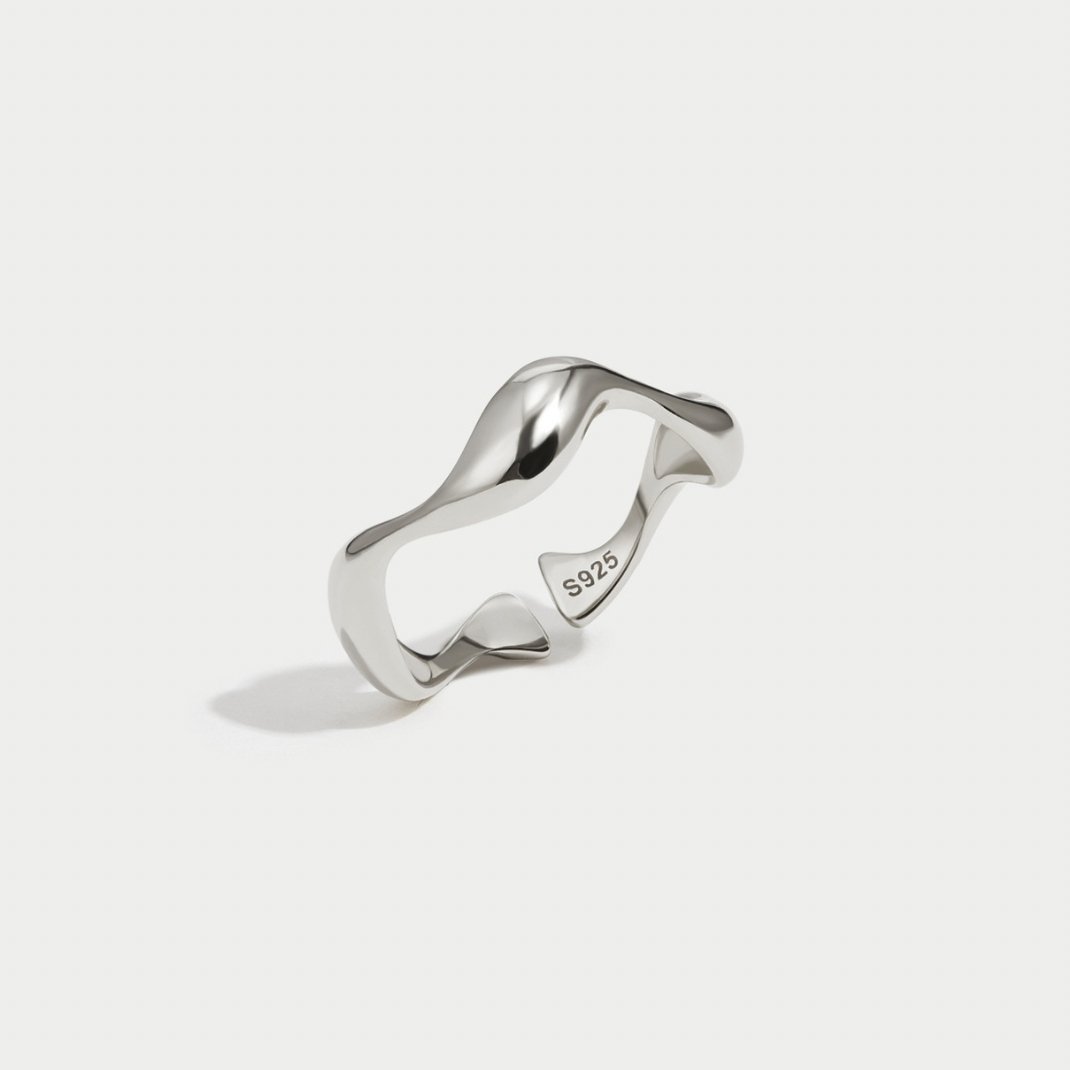 Waves - Minimalistisk ring