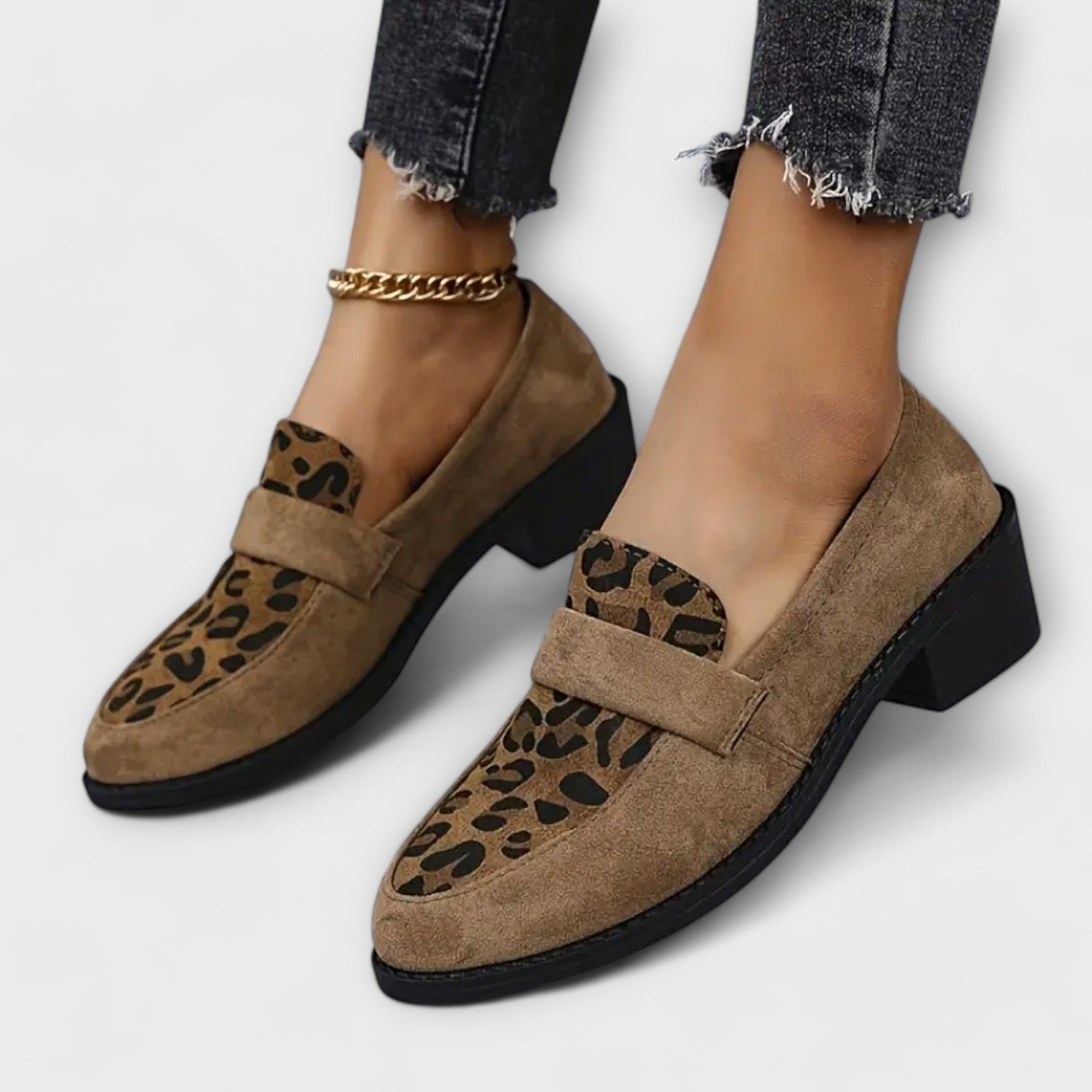 Aurora | Sko elegant af mujer en estampado af leopardo