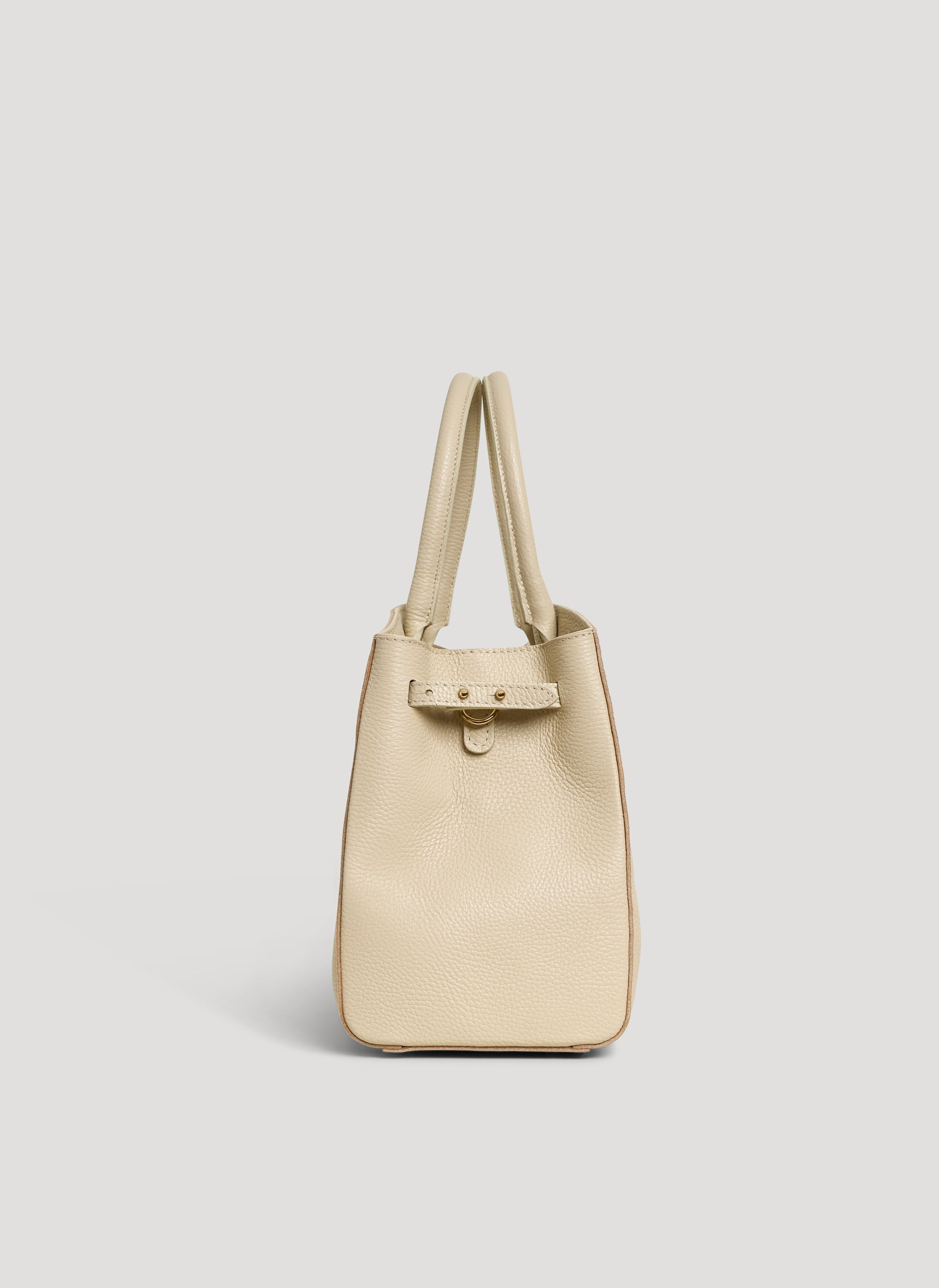 Driade-taske i Dollaro-kalveskind – beige