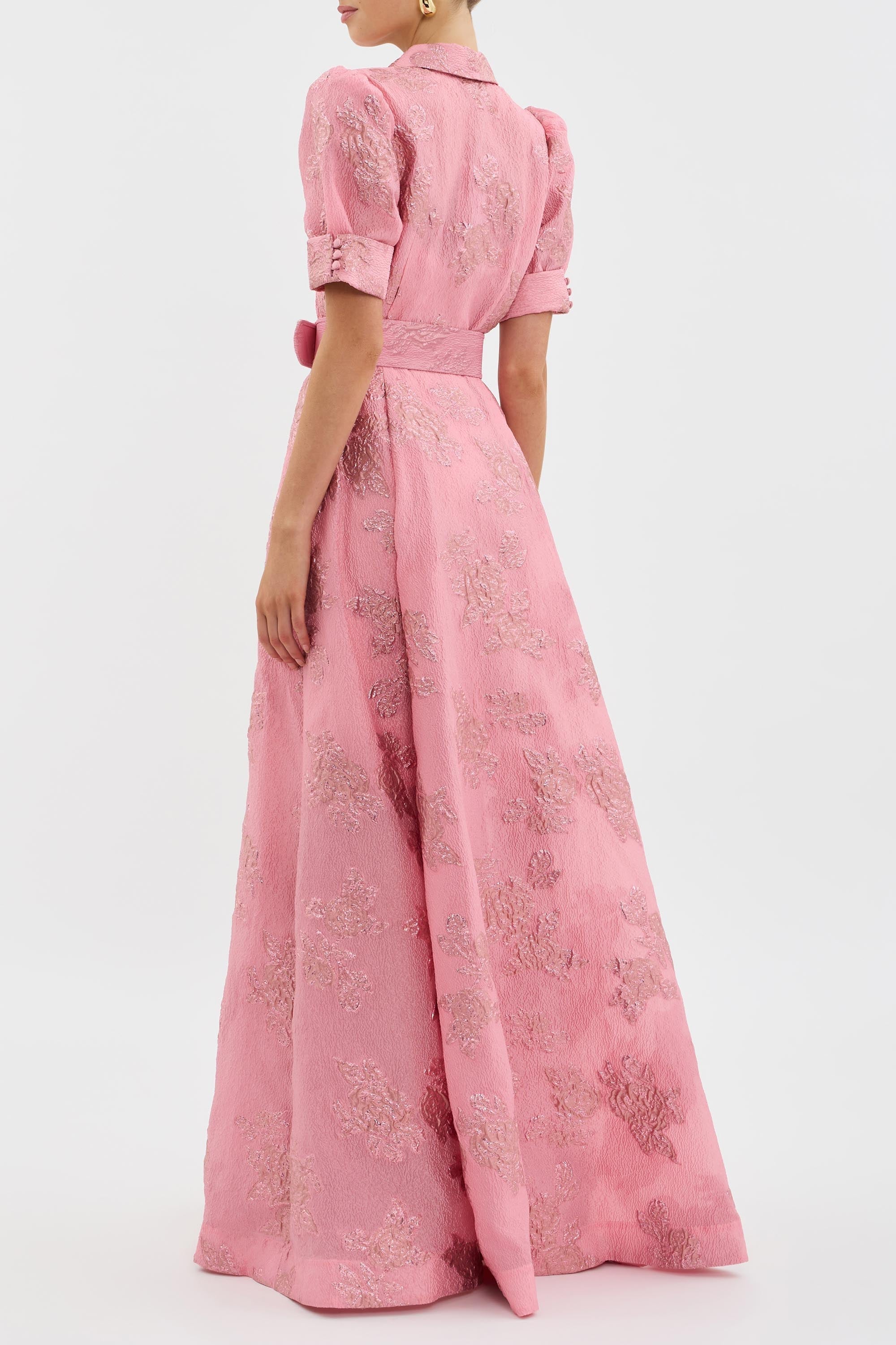 Lotte™ - Taljeret elegant blomsterkjole