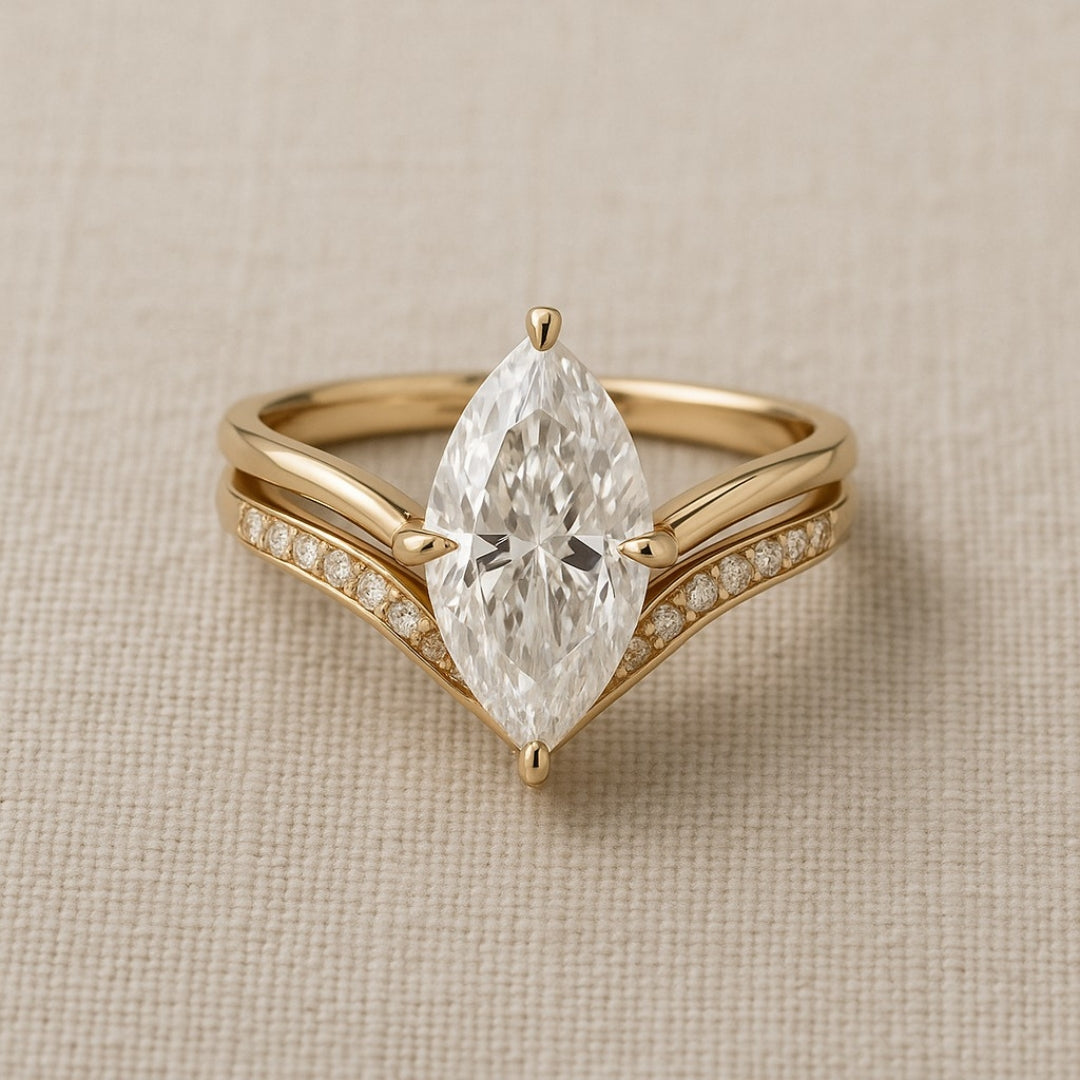 Dråbekrone guldring
