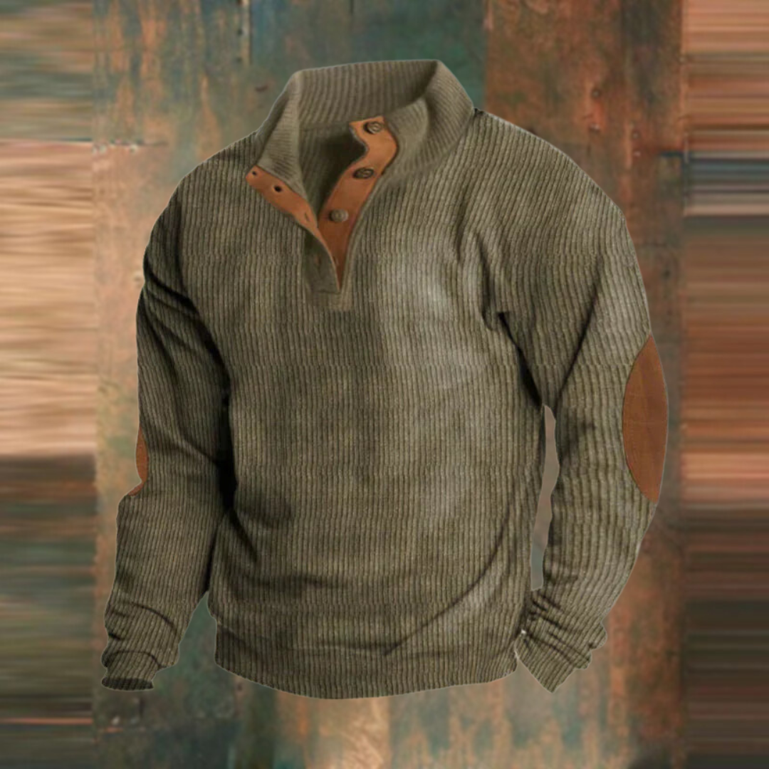Aubin™ | Stilfuld ribstrikket sweatshirt