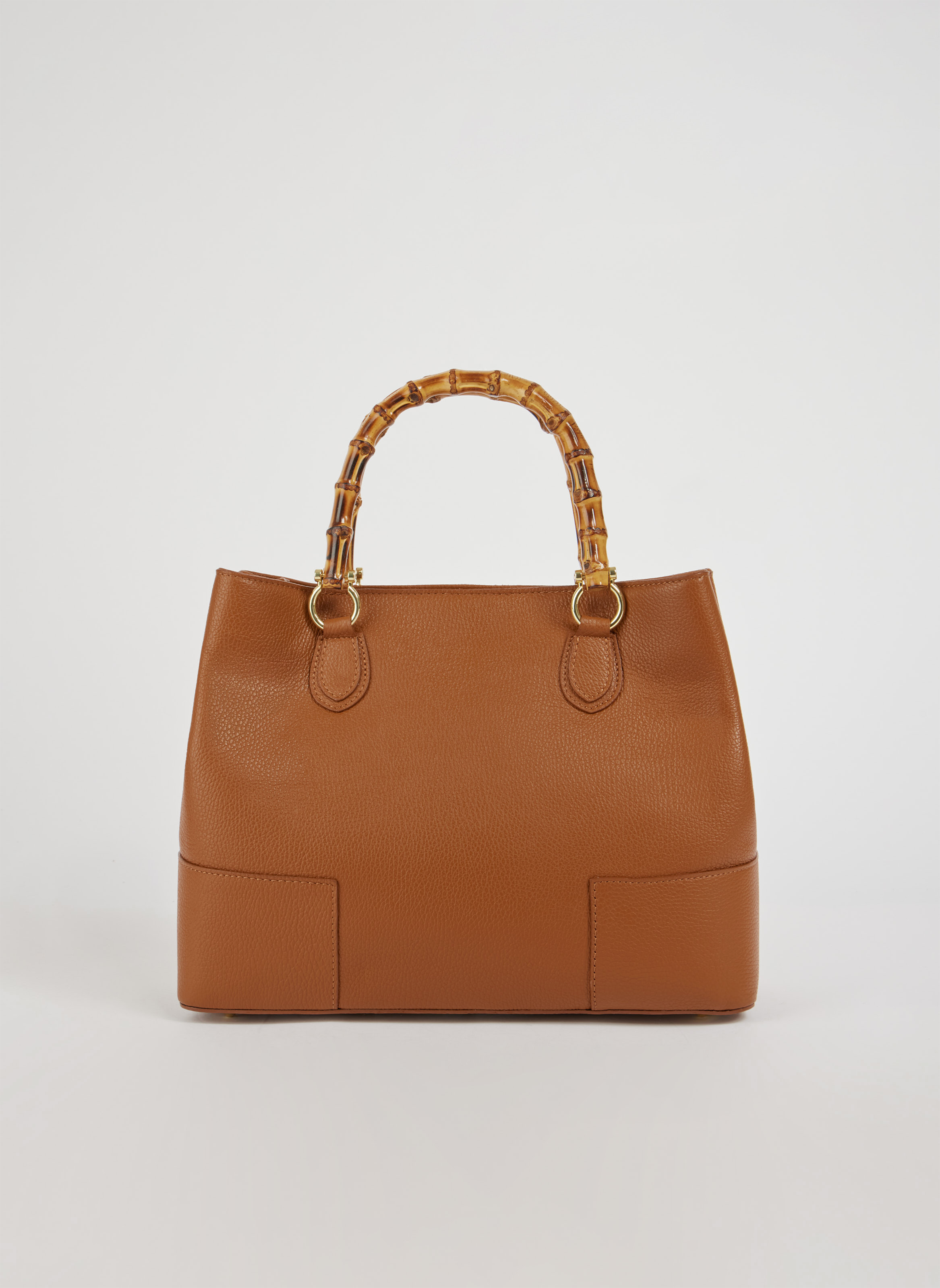 Bamboo Babe-taske i Dollaro-kalveskind – cognac