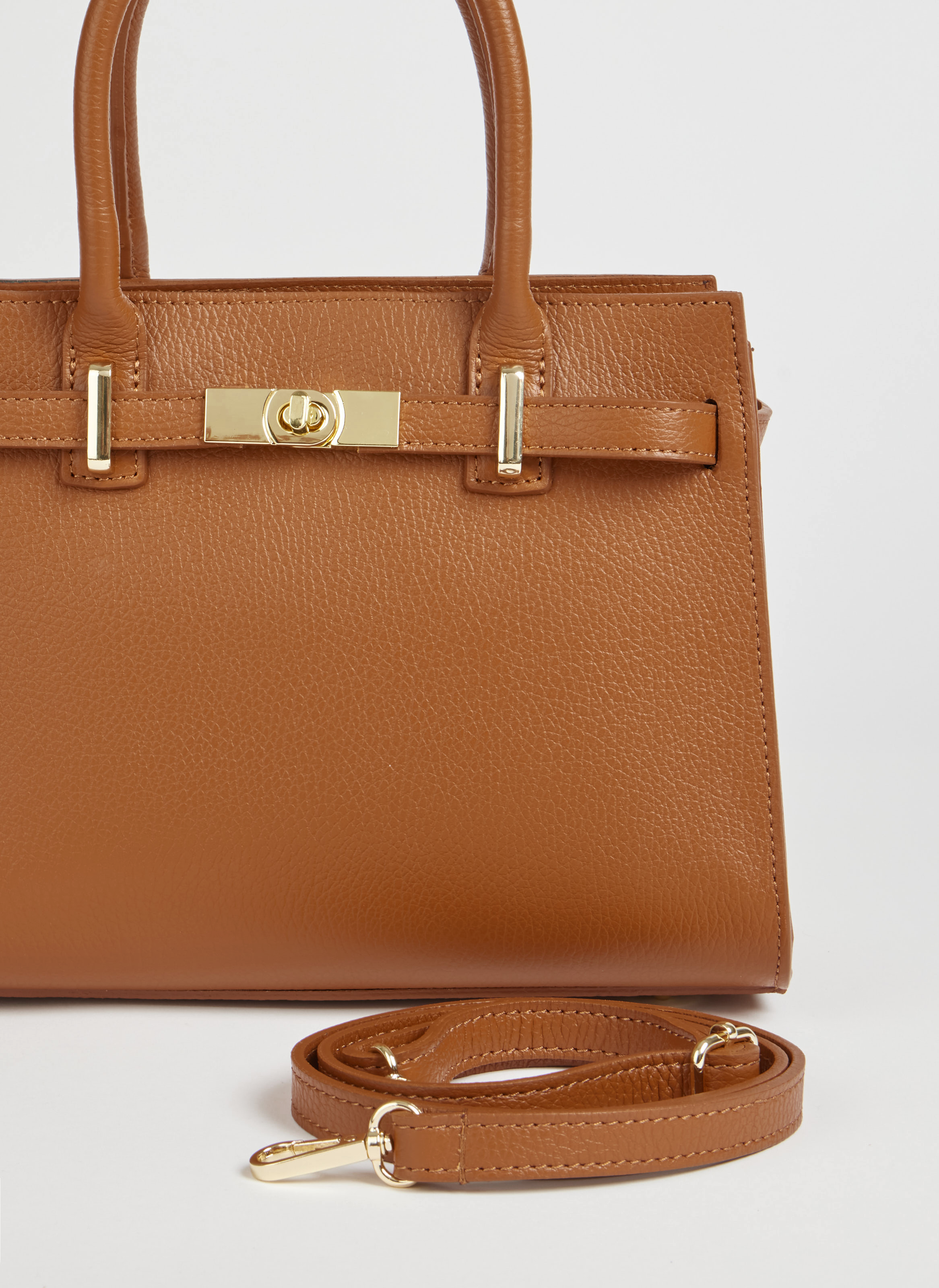 Grace-taske i Togo-kalveskind – cognac