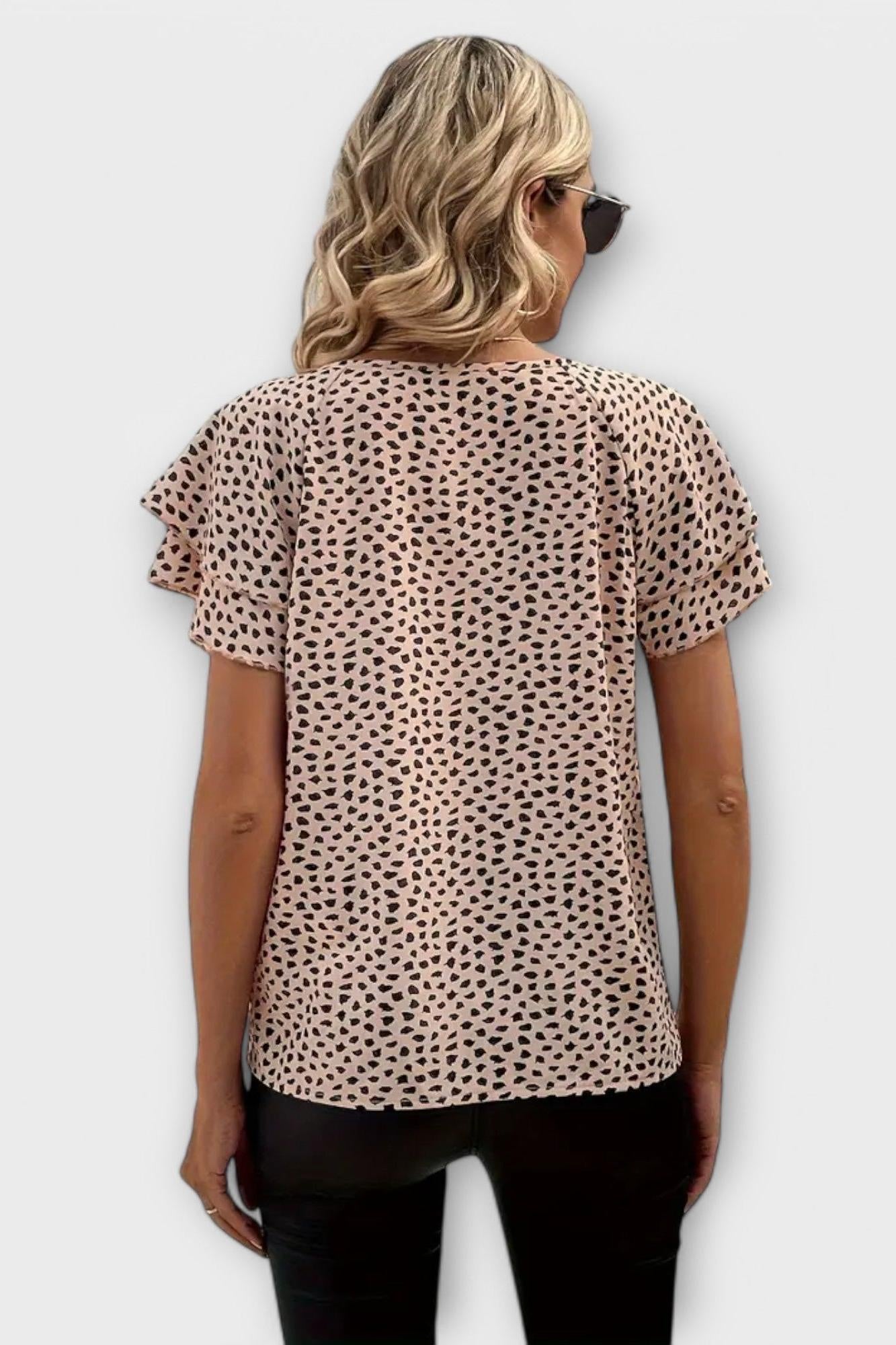 Gry | Mønstret bluse