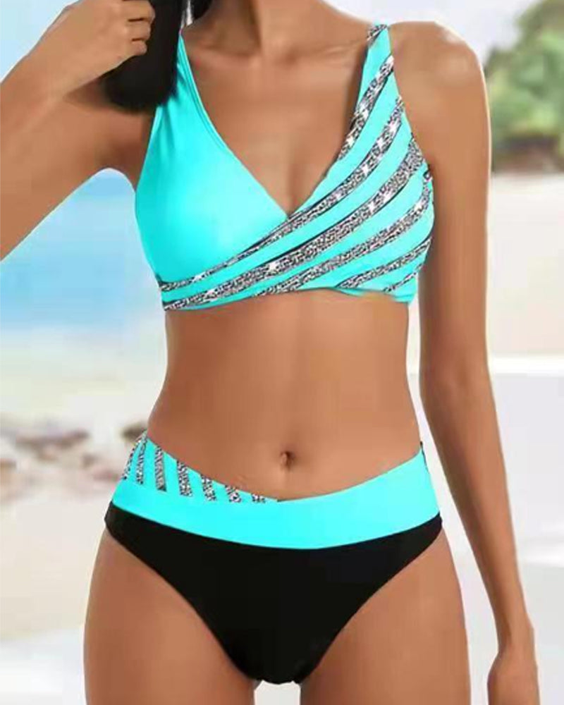 Mona – Bikini i varme farvetoner