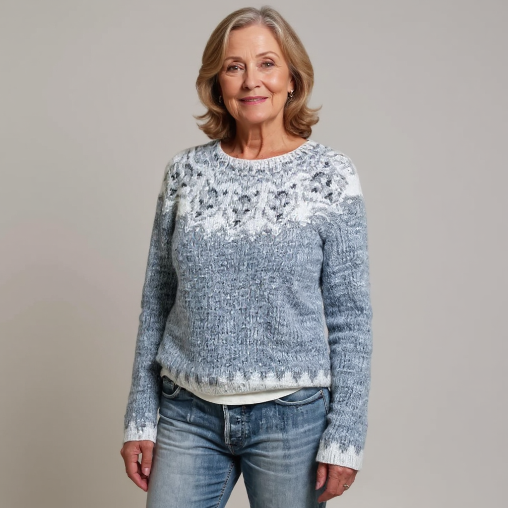 Jamie | Vintage Islandstrikpullover