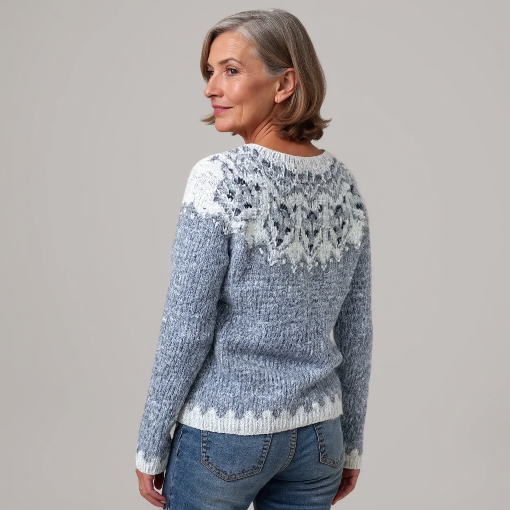 Jamie | Vintage Islandstrikpullover