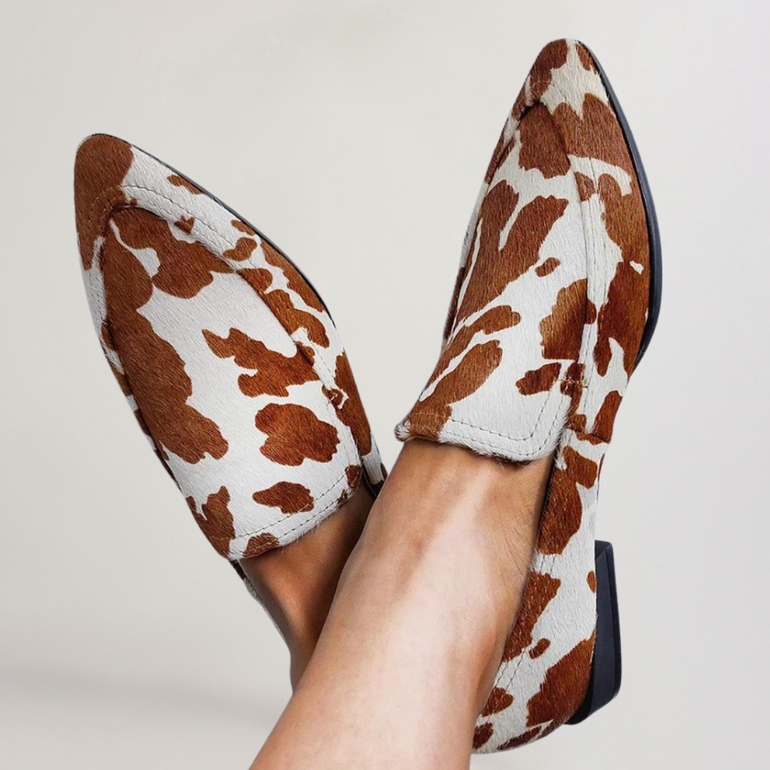 Leona | Loafers elegant med tacón bajo