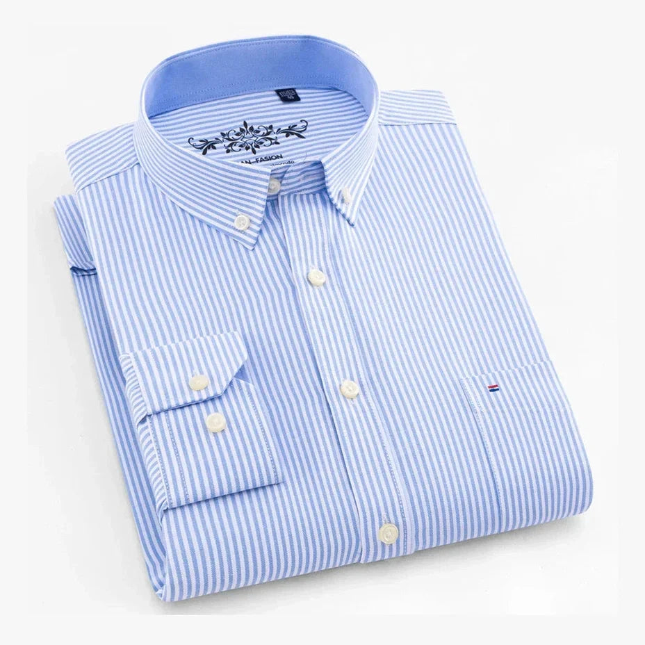 Liam™ | Elegant Bomuldsskjorte