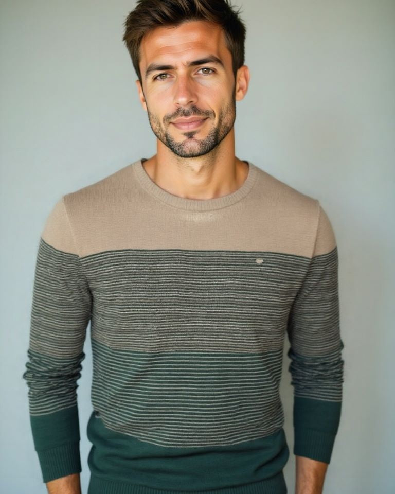 Lukas™ | Pullover med Rund Hals