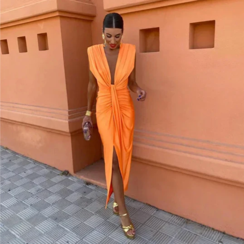 Sterre™ - Elegant plisseret kjole