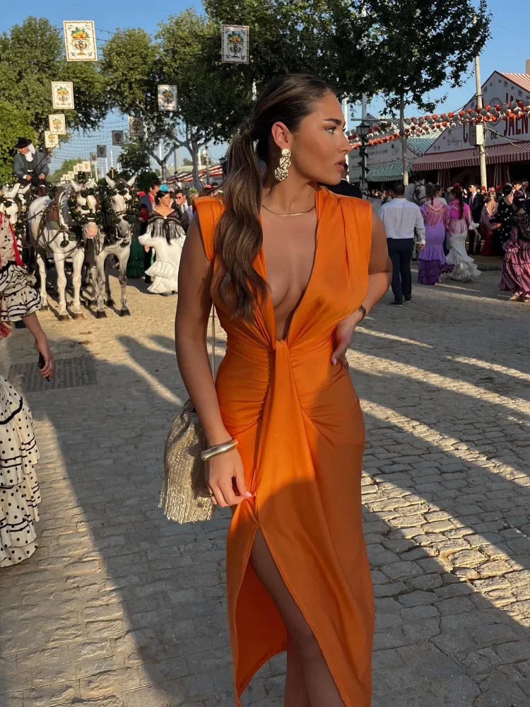 Sterre™ - Elegant plisseret kjole